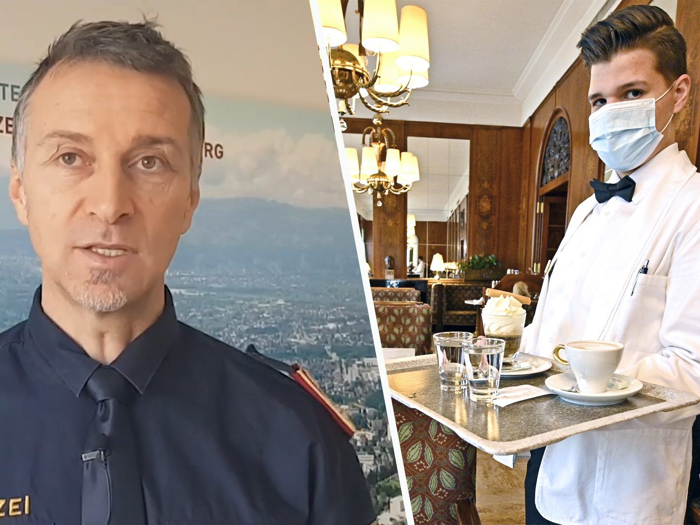 Diese Bilanz zieht die Polizei über die Gastro-Öffnung. Diese Bilanz zieht die Polizei über die Gastro-Öffnung.