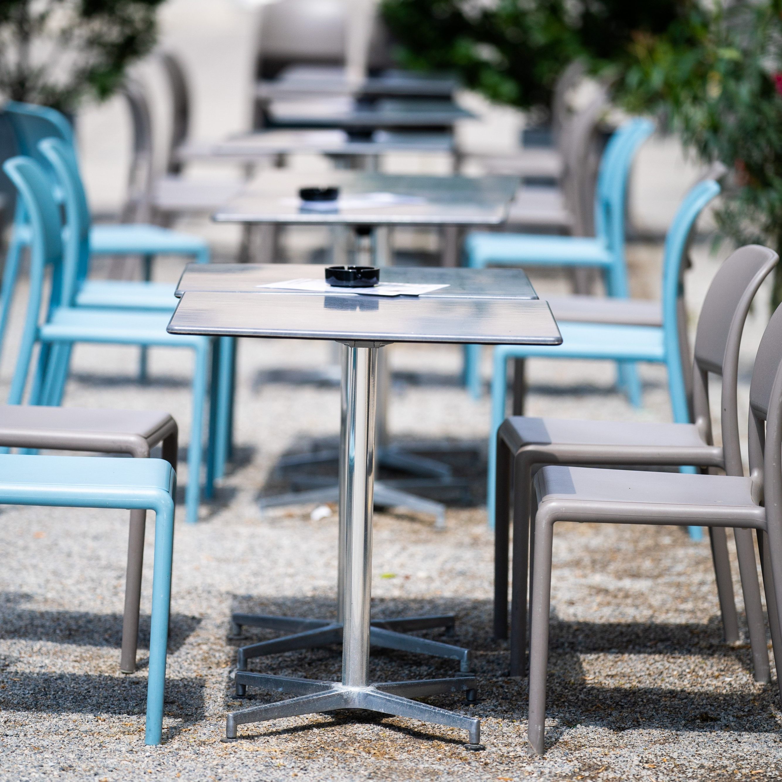 Der große Ansturm in der Gastronomie ist ausgeblieben.