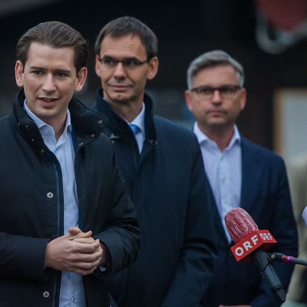Kanzler Kurz besuchte das Kleinwalsertal.
