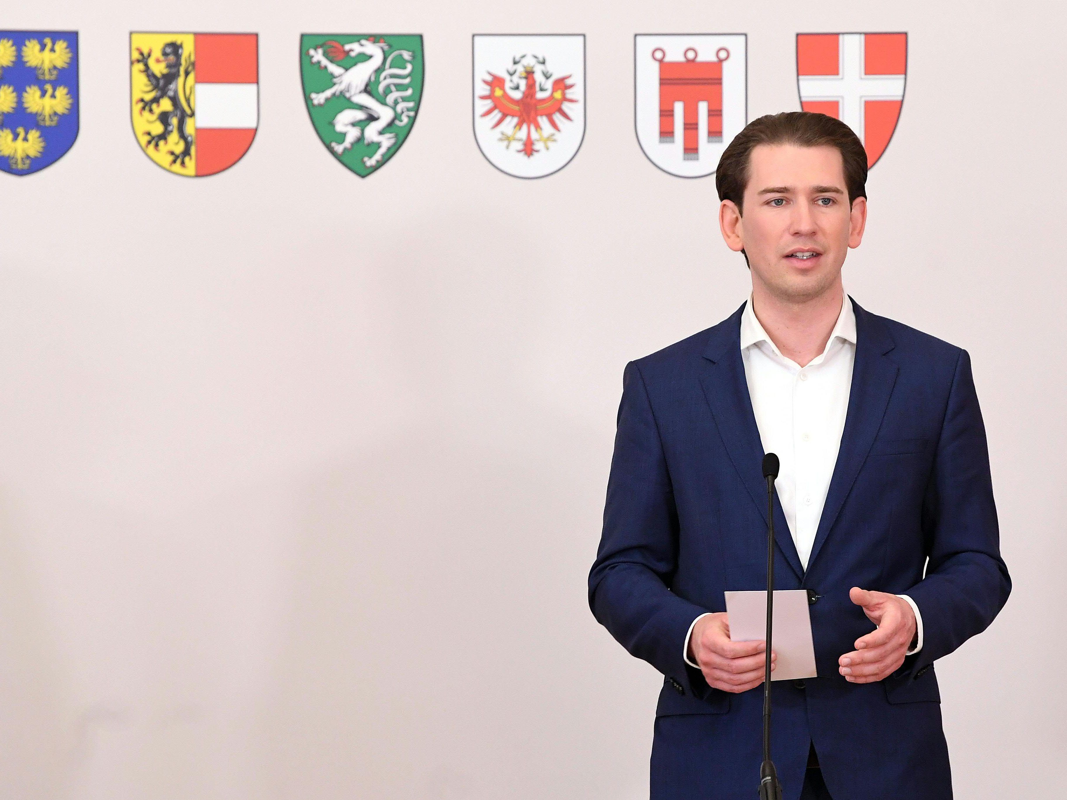 Sebastian Kurz verliert nach seinem Allzeithoch an Zustimmung. Sebastian Kurz verliert nach seinem Allzeithoch an Zustimmung.