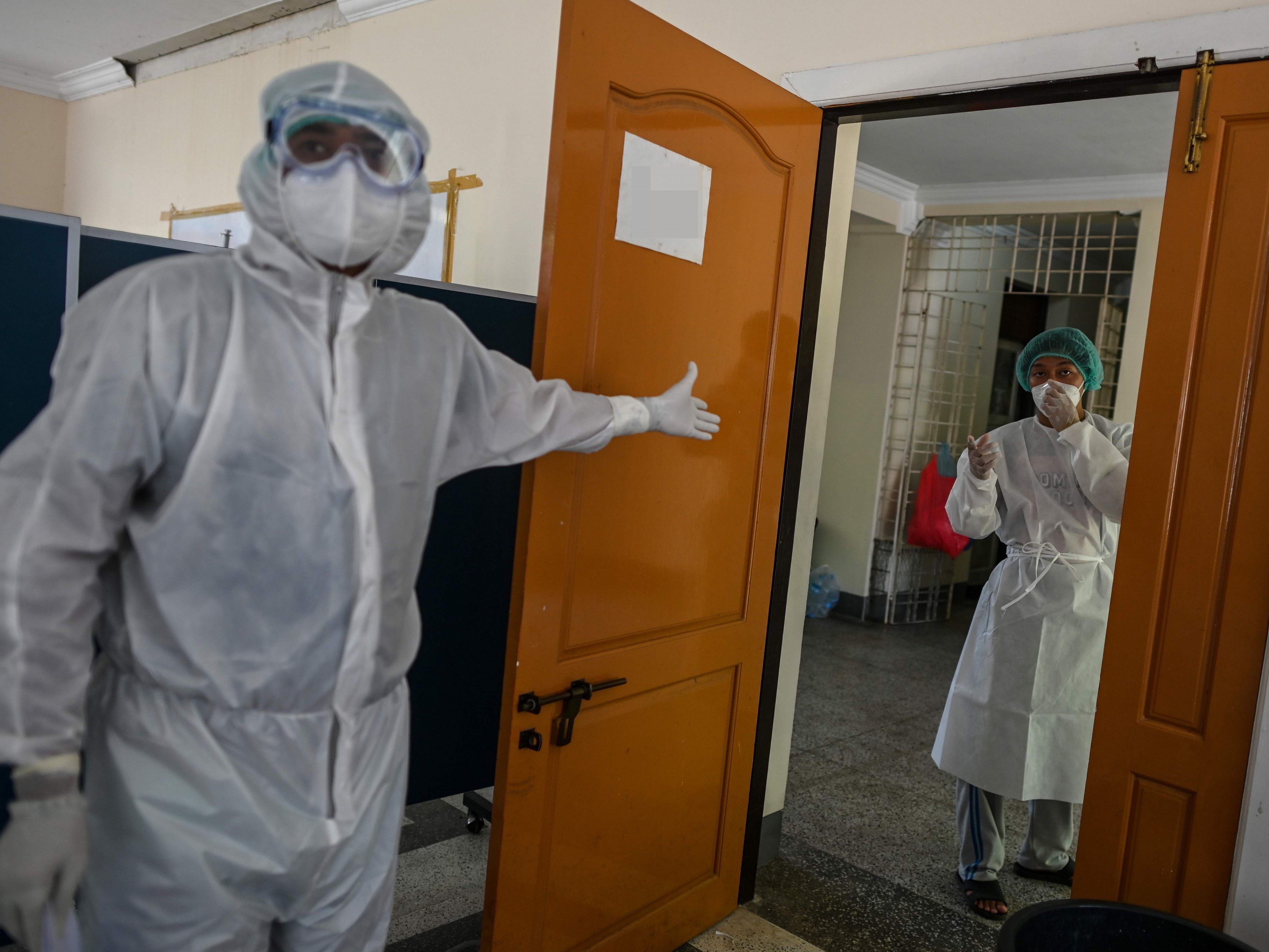 Zahlreiche Schlafstellen-Bewohner befinden sich unter Quarantäne. Zahlreiche Schlafstellen-Bewohner befinden sich unter Quarantäne.