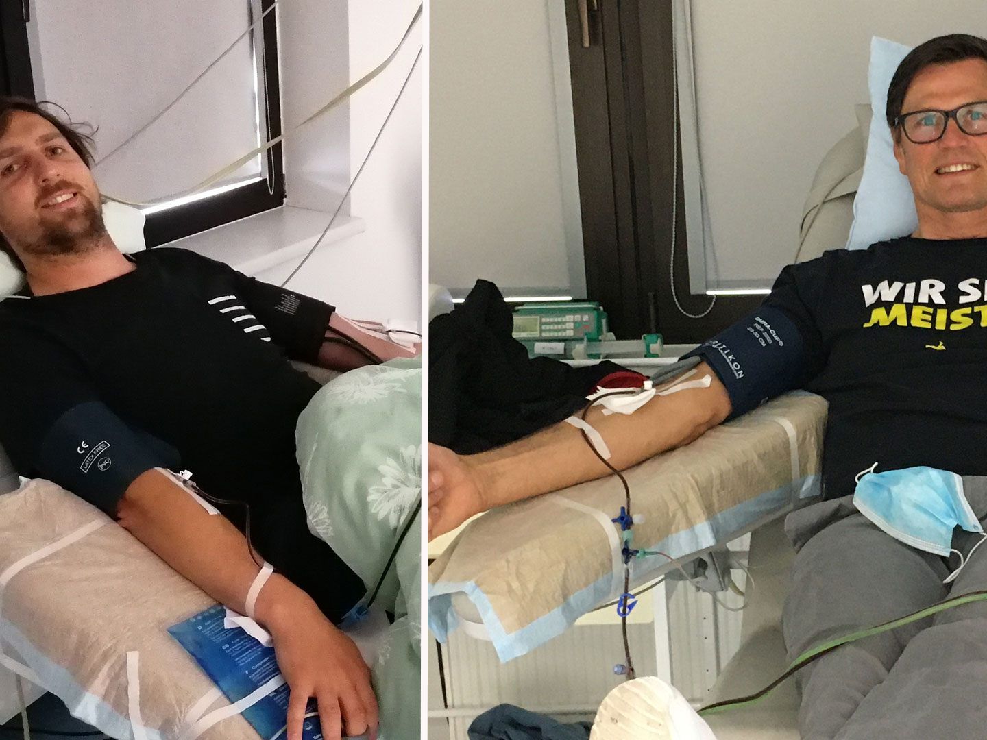 Philipp und Christian leistete Großes, um fremden Menschen zu helfen. Philipp und Christian leistete Großes, um fremden Menschen zu helfen.