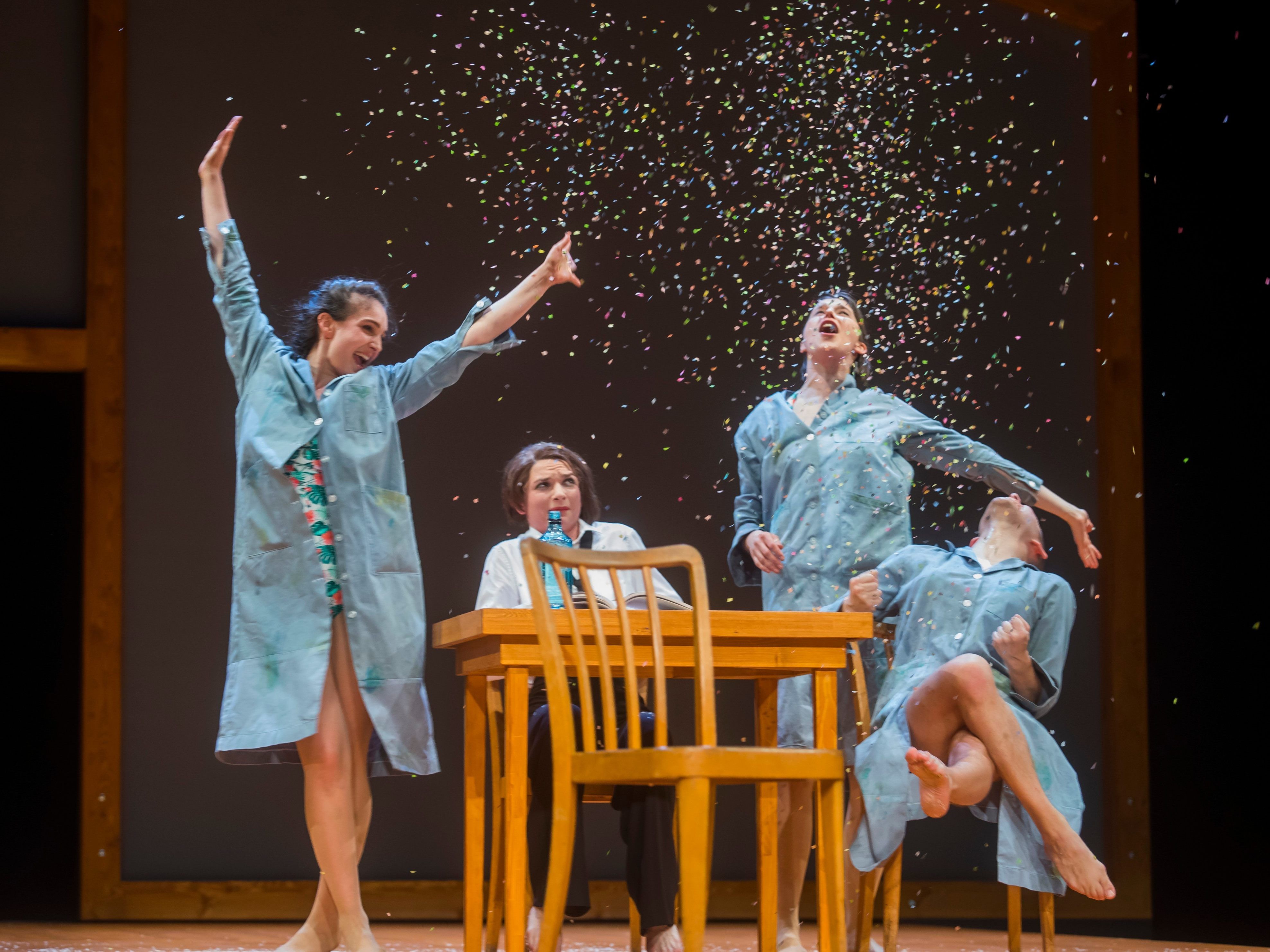 Fotoprobe "Hollenstein, ein Heimatabend" von Thomas Arzt im Vorarlberger Landestheater.