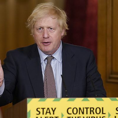 Boris Johnson musste viel Kritik für seine Corona-Strategie einstecken
