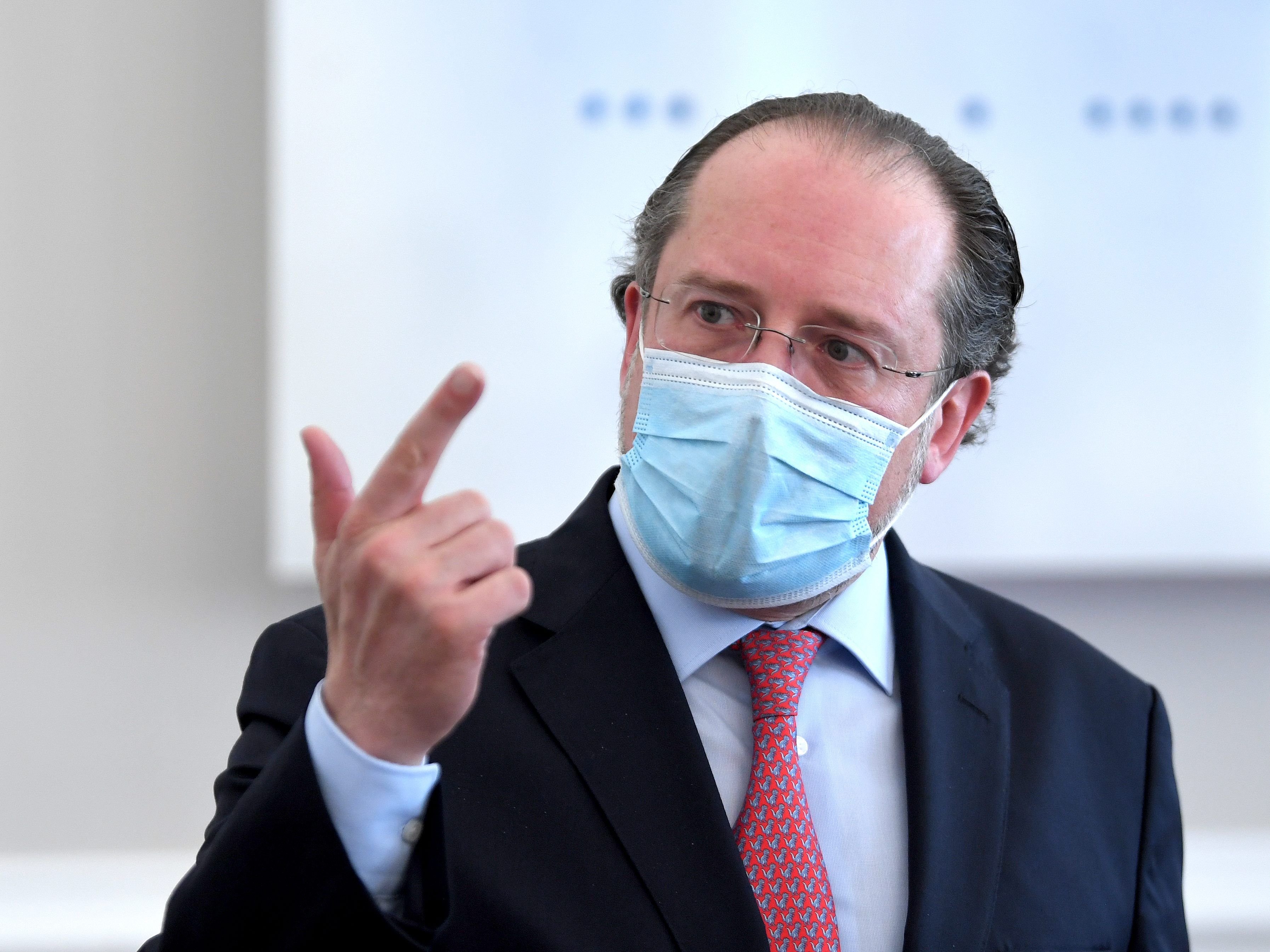 Außenminister Schallenberg.