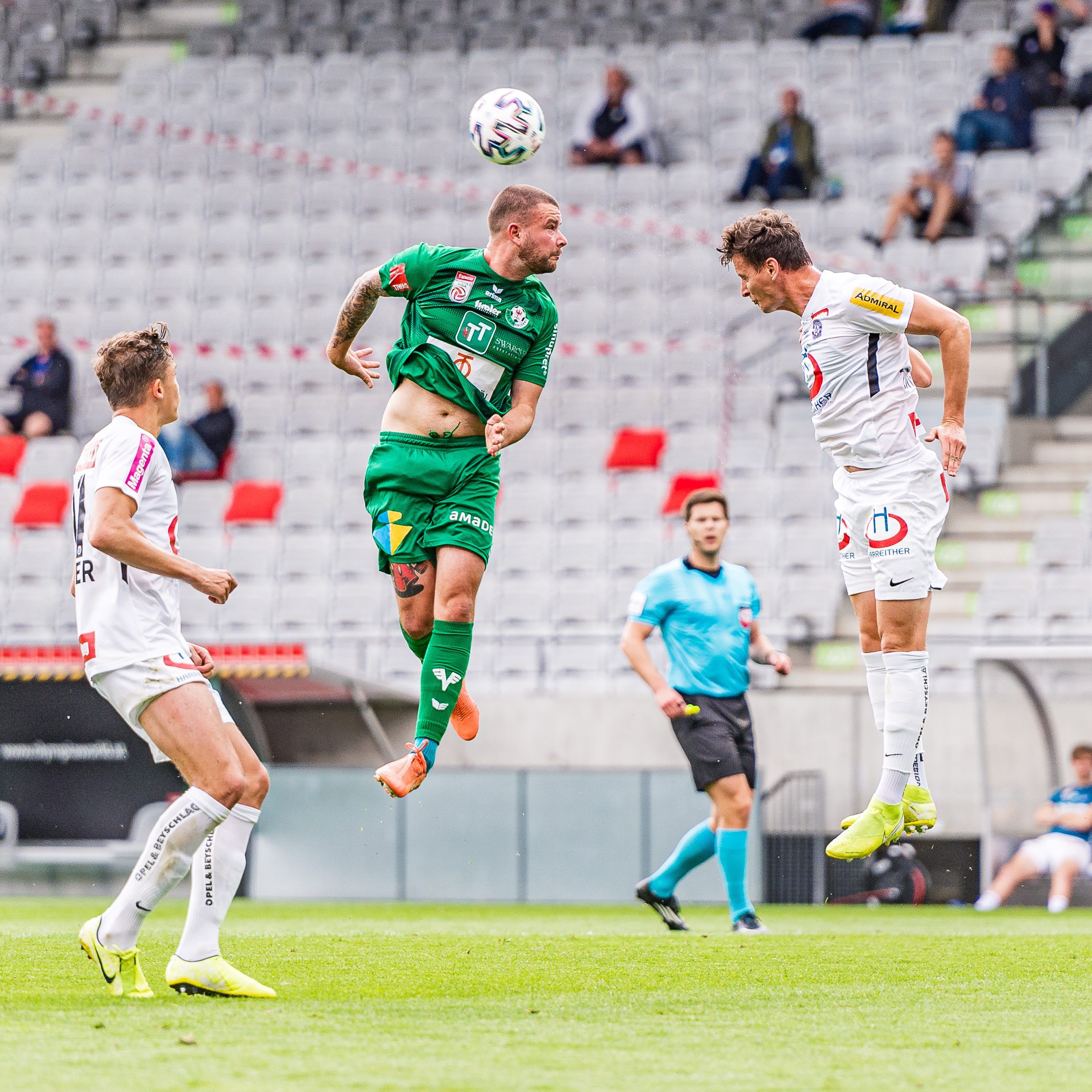 Austria Wien konnte sich im Auswärtsspiel mit 2:1 gegen WSG Tirol behaupten.