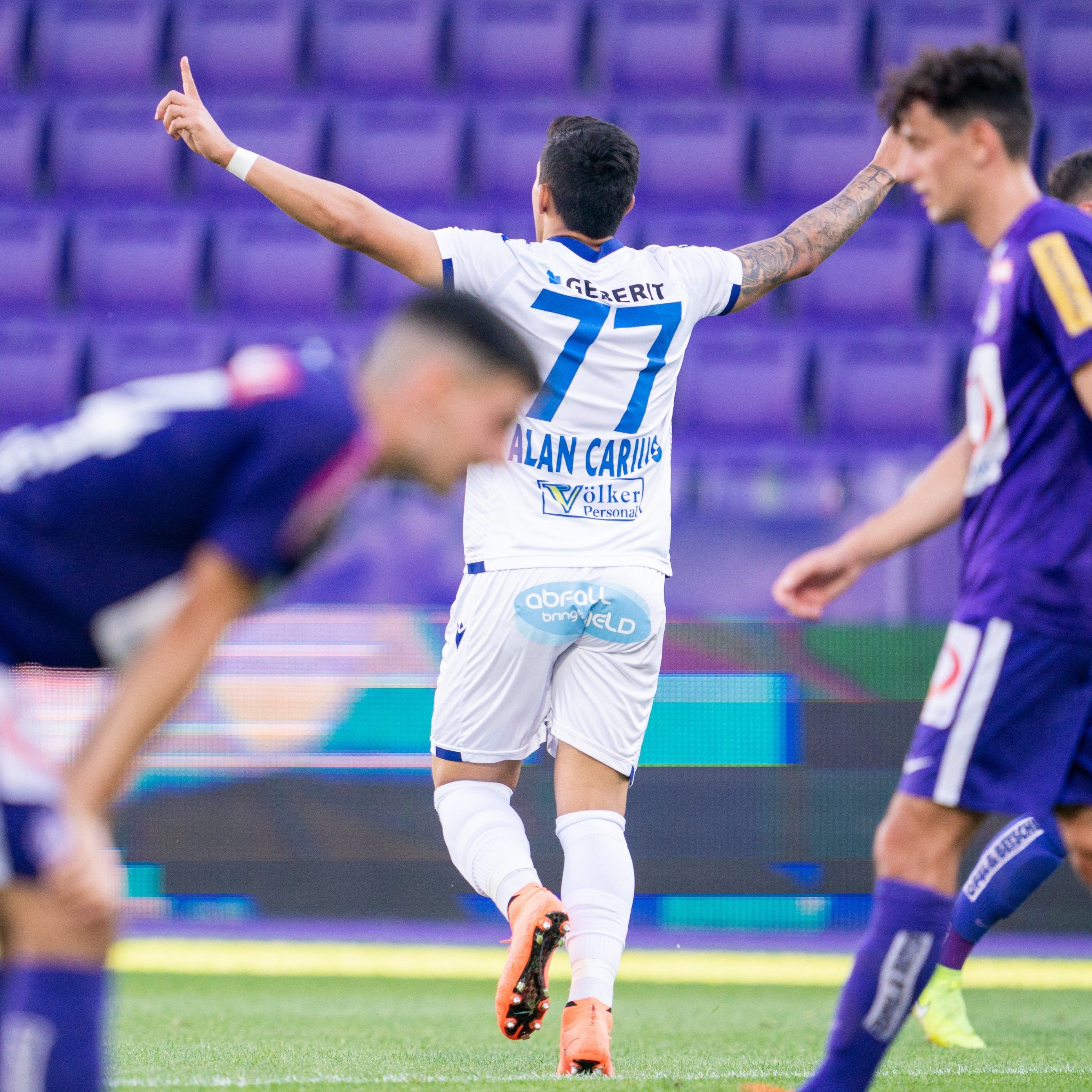 Der SKN St. Pölten gewann mit 5:2 gegen die Wiener Austria.