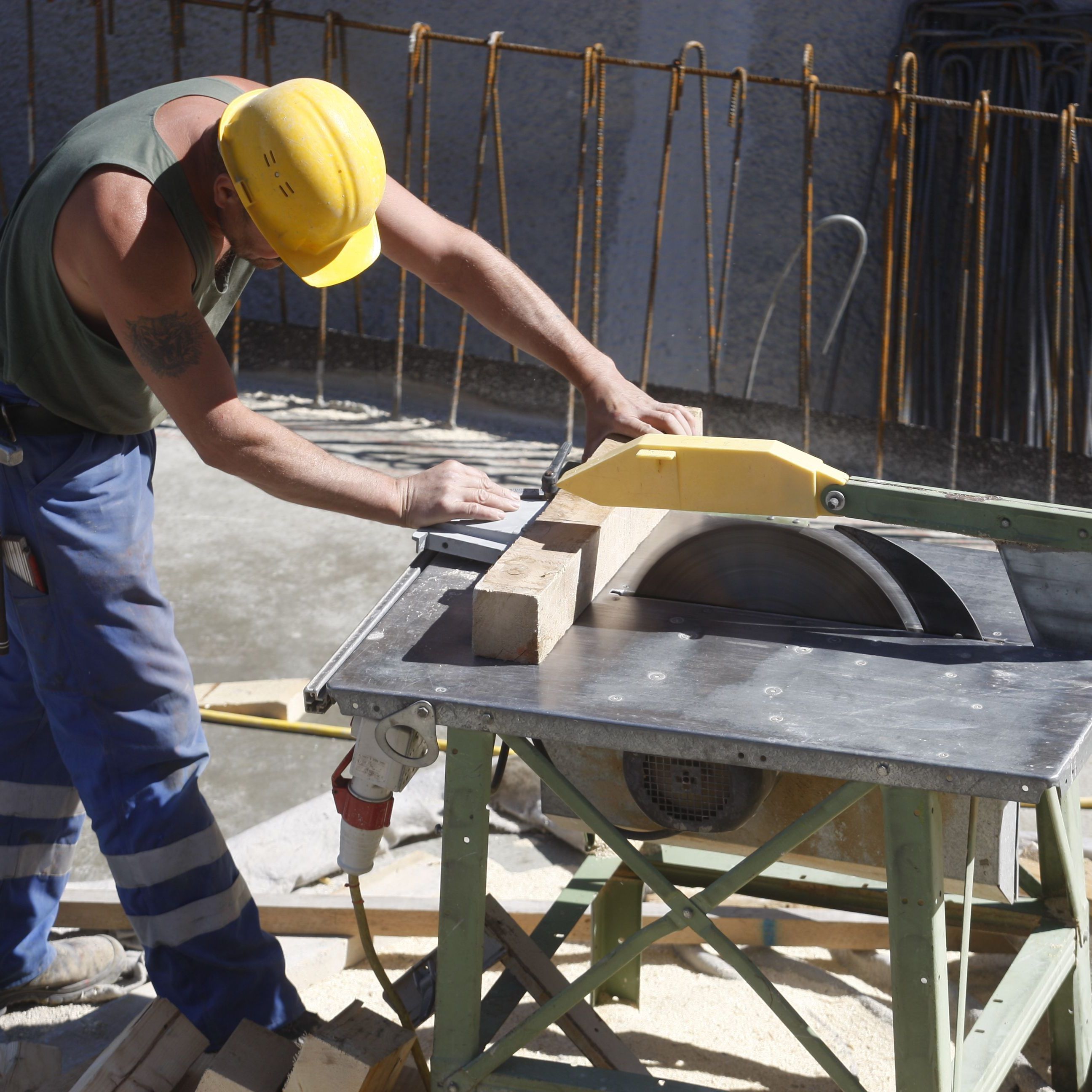 Bei der Baubranche rechnet man mit einer schnelleren Erholung.