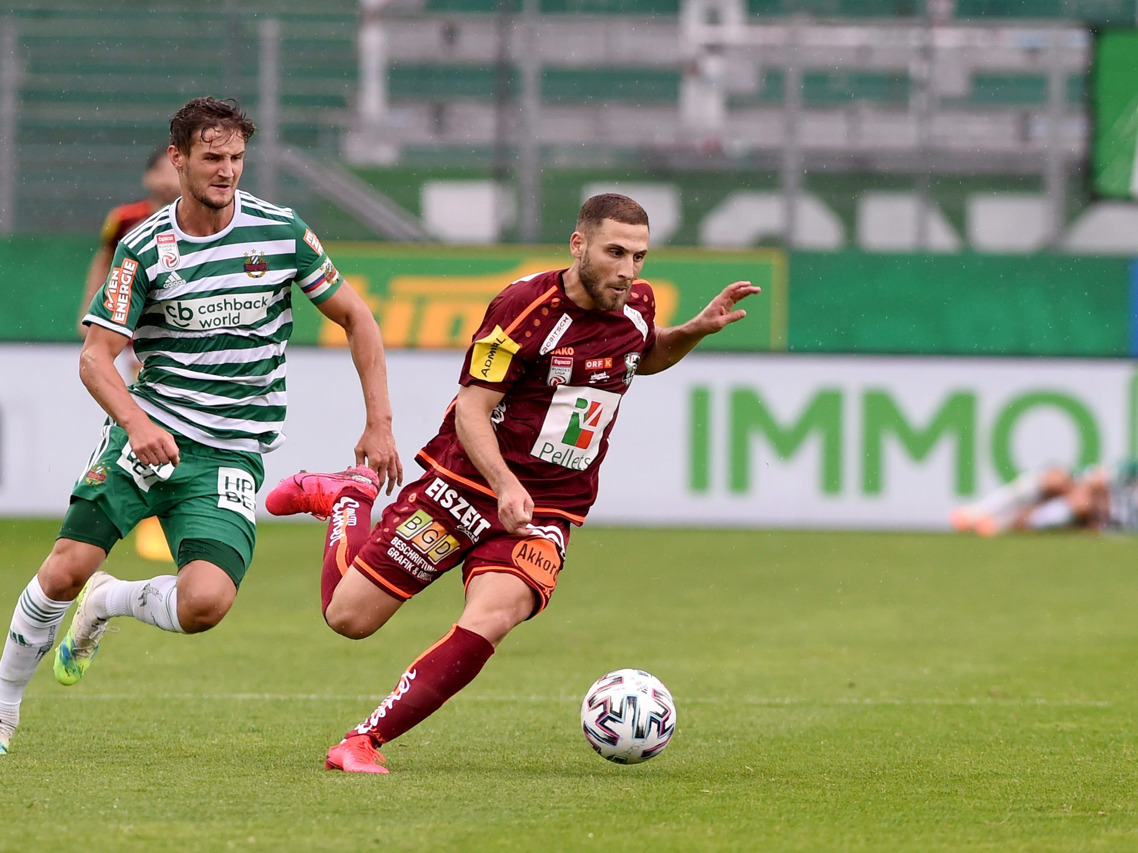 Hier sehen Sie das Match zwischen Rapid Wien und TSV Hartberg live. Hier sehen Sie das Match zwischen Rapid Wien und TSV Hartberg live.