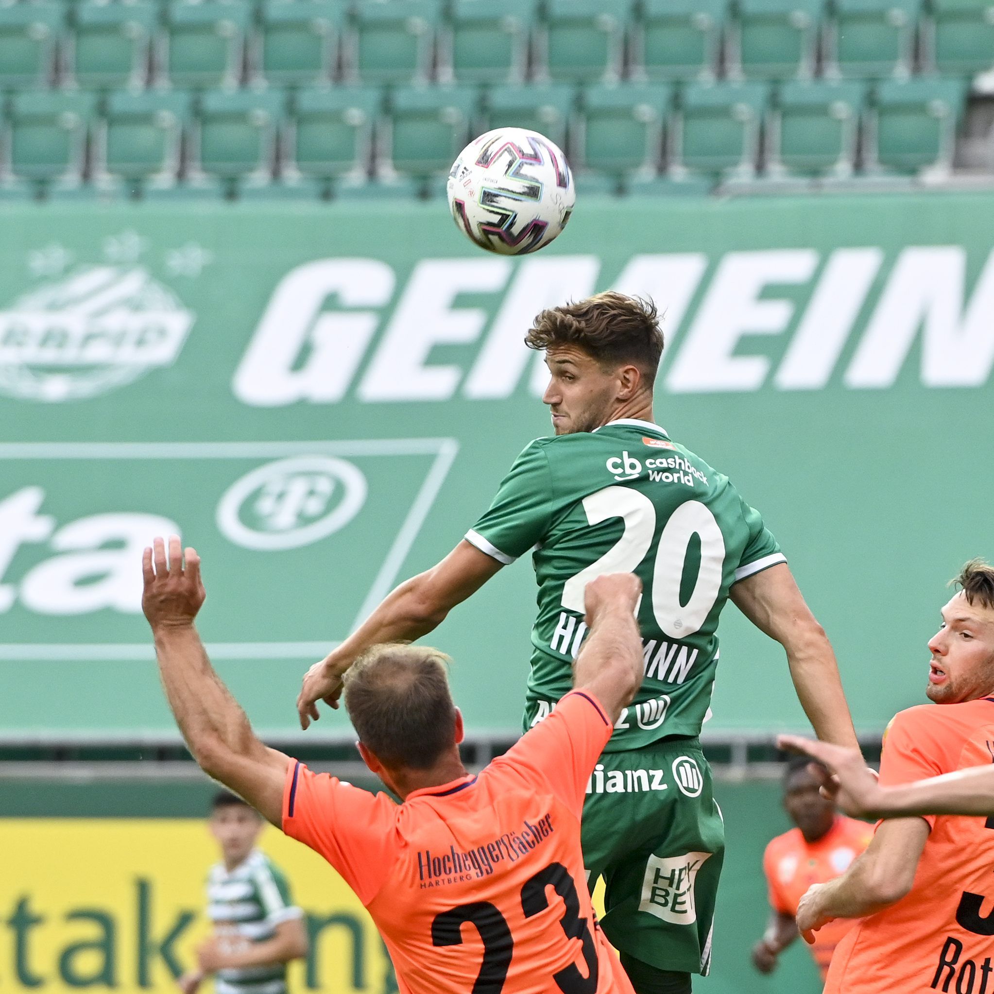 Die Stimmen zum Spiel von Rapid Wien gegen Hartberg.