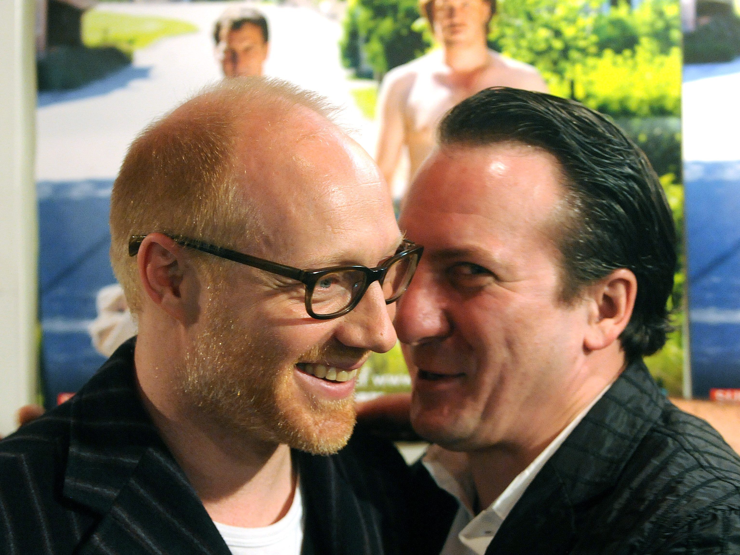 Simon Schwarz und Robert Palfrader - zwei beliebte Schauspieler in der Szene der Österreichischen Films. Simon Schwarz und Robert Palfrader - zwei beliebte Schauspieler in der Szene der Österreichischen Films.