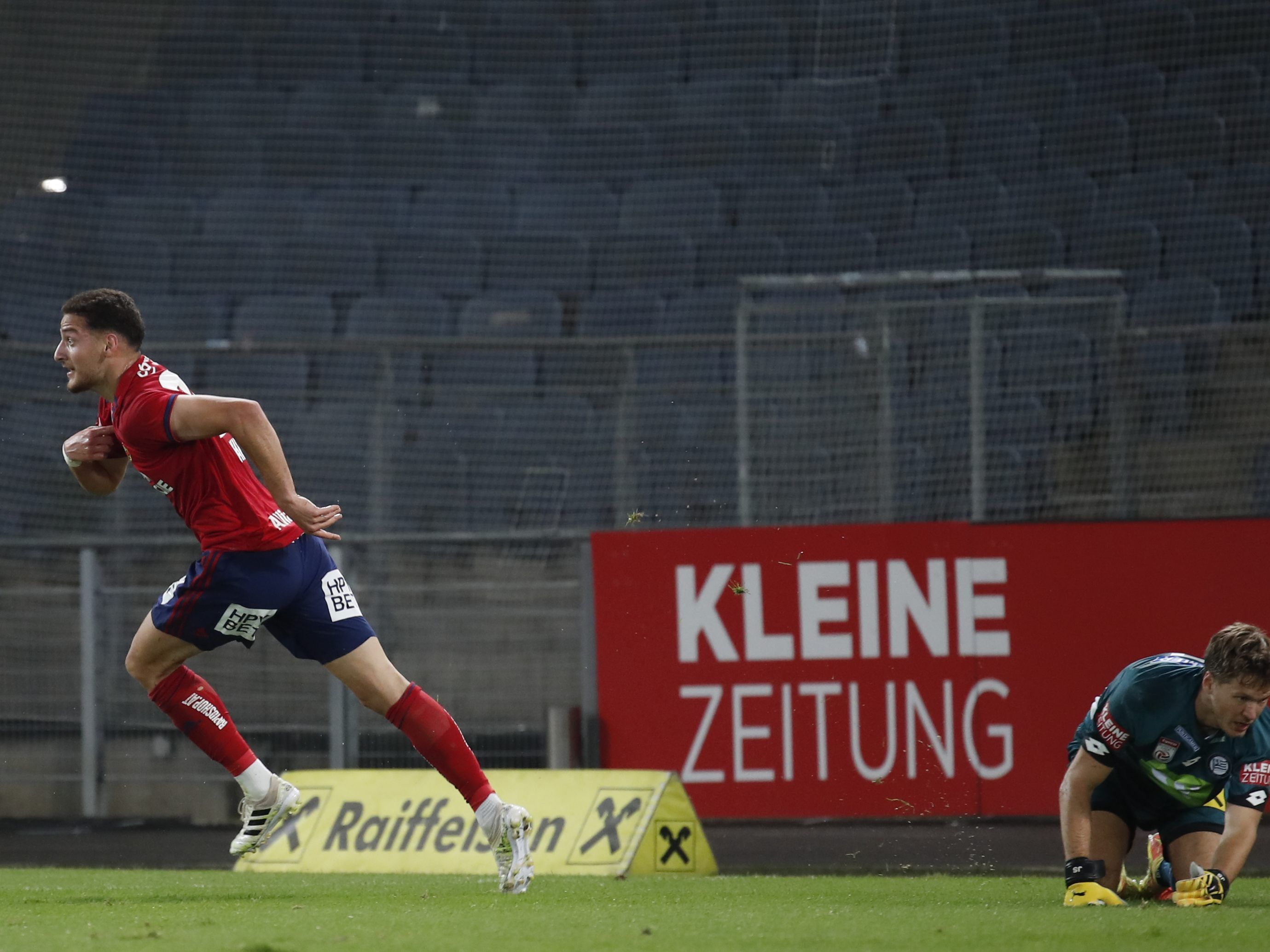 Rapid Wien konnte gegen Sturm Graz einen Sieg einfahren.