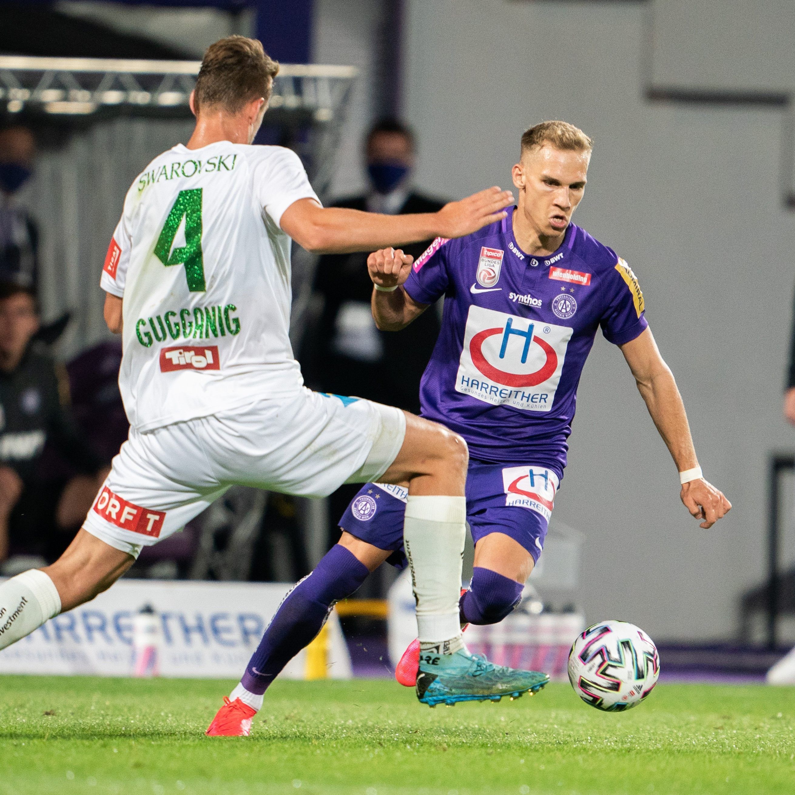 LIVE-Ticker zum Spiel WSG Tirol gegen Austria Wien ab 17.00 Uhr.