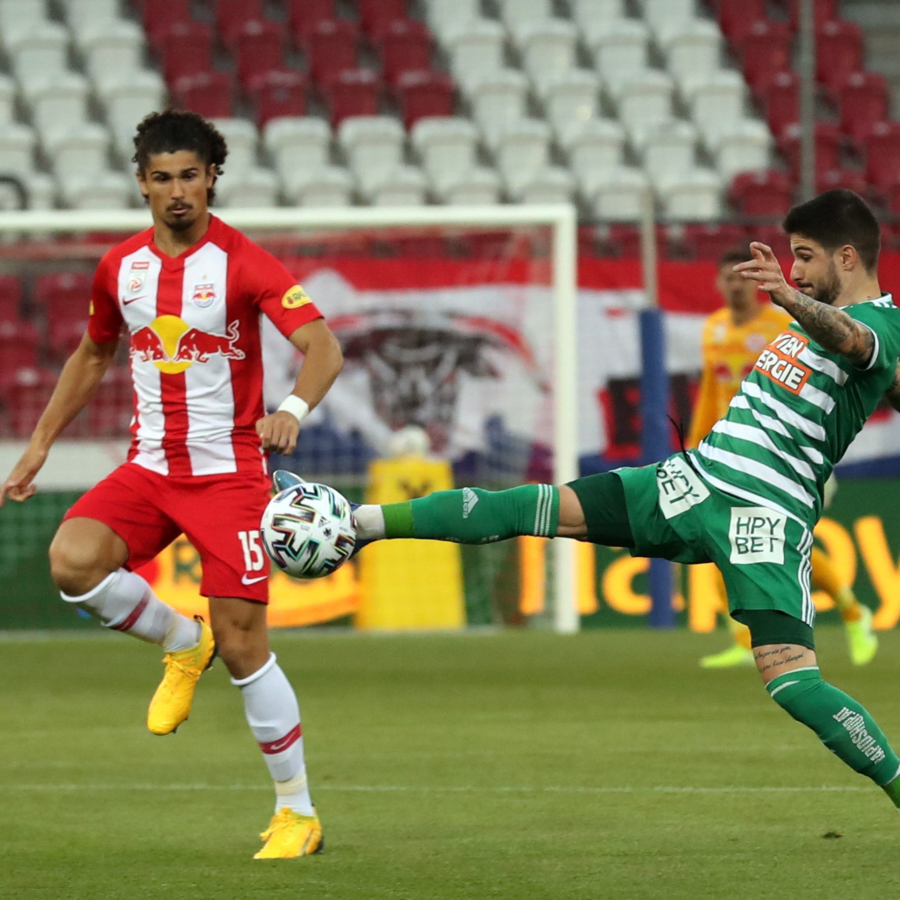 Red Bull Salzburg setzte sich gegen Rapid Wien zum Bundesliga-Auftakt mit 2:0 durch.