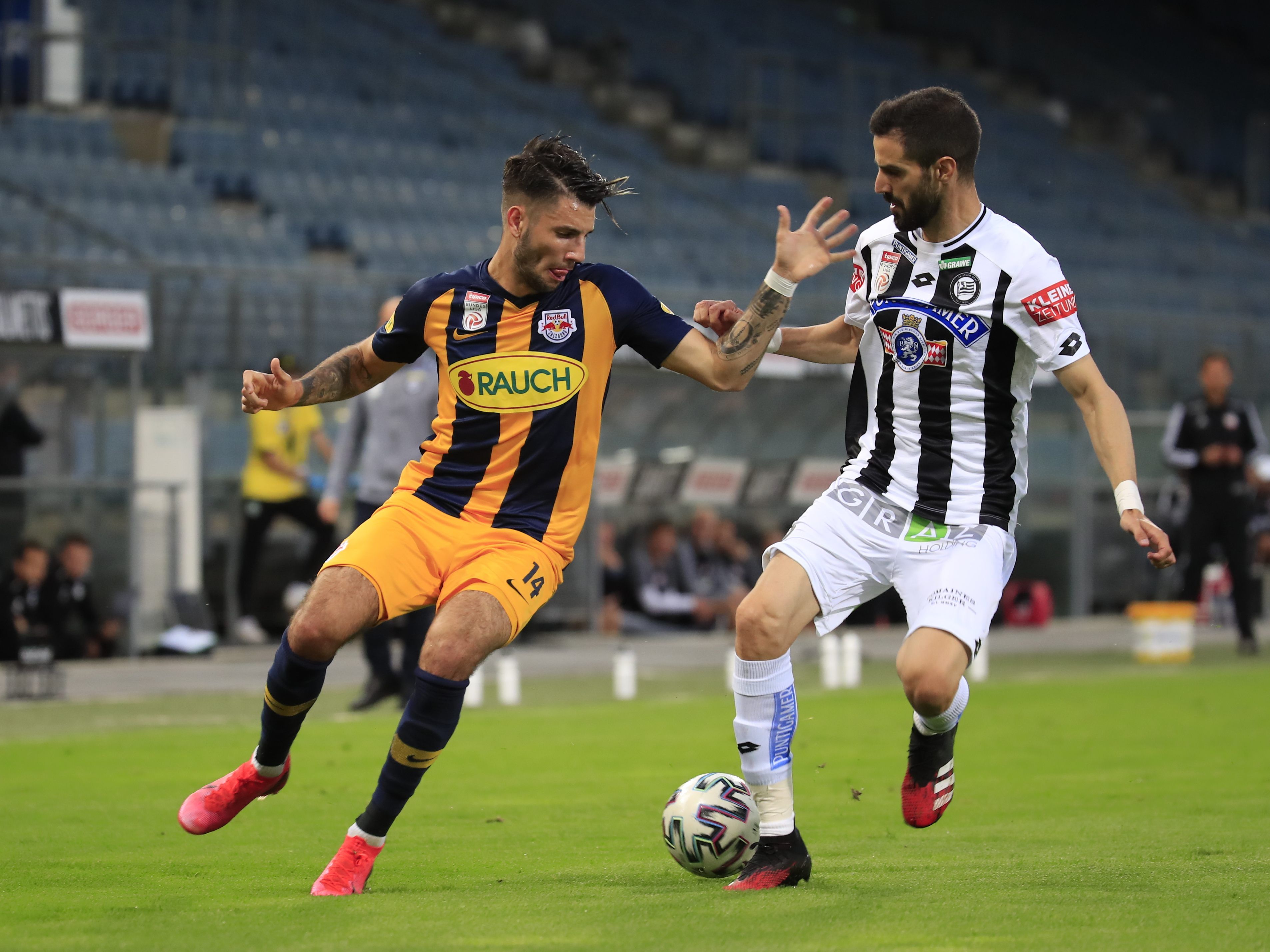 LIVE-Ticker zum Spiel Red Bull Salzburg gegen Sturm Graz ab 20.30 Uhr.