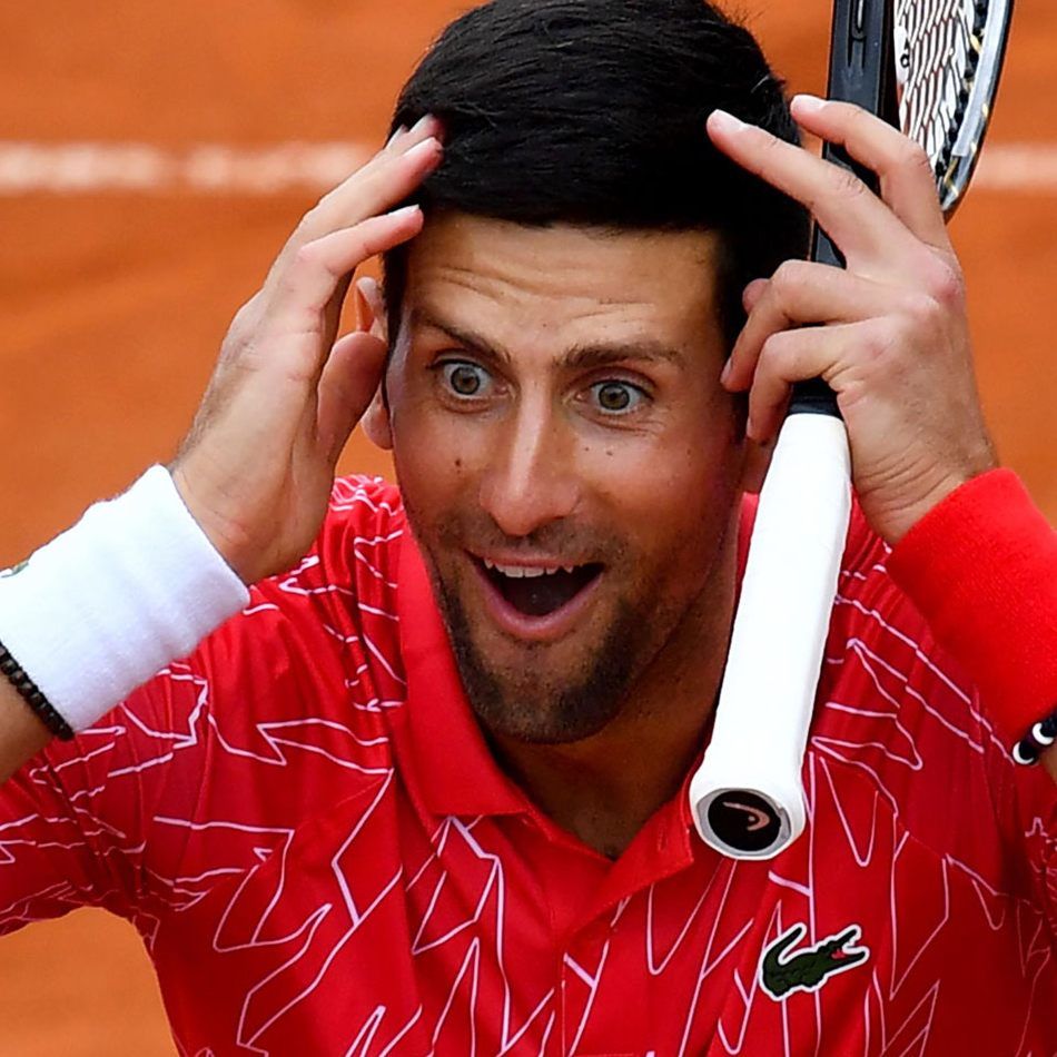 Novak Djokovic bei einem von ihm veranstalteten Tennisturnier am 12. Juni 2020 in Belgrad.