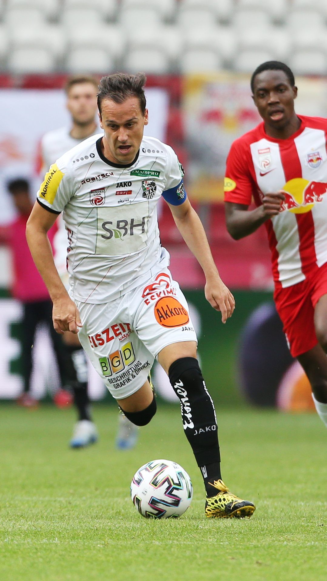 Michael Liendl (WAC) sorgte mit seine 2:2 für den späten Ausgleich.