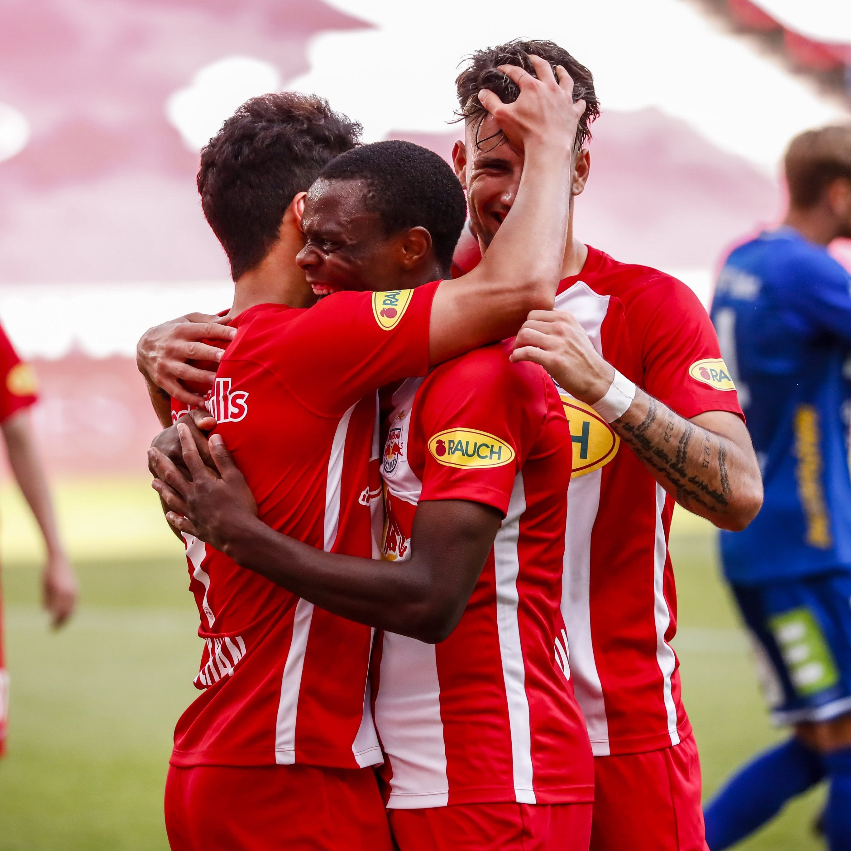 Großer Jubel herrschte heute natürlich bei den Salzburgern.