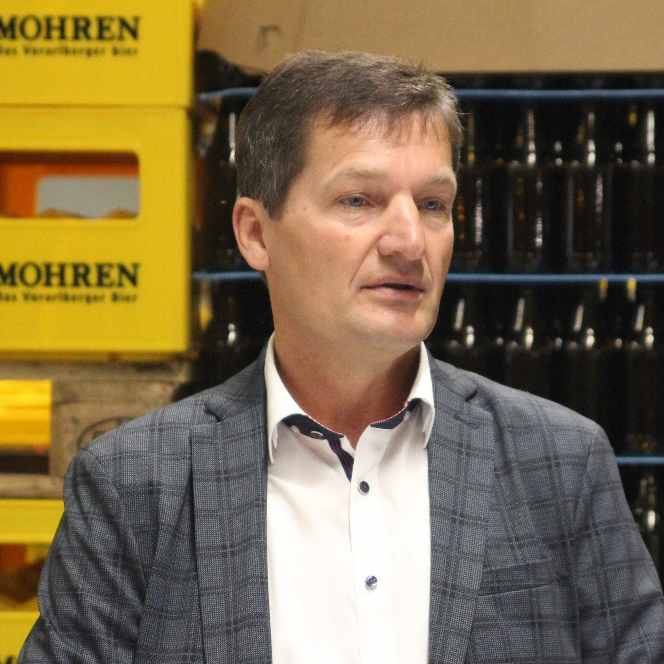 Mohrenbrauerei-Eigentümer Heinz Huber