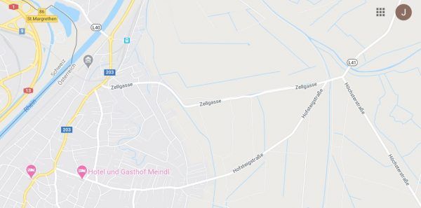 Lustenau: Unfall in der Zellgasse