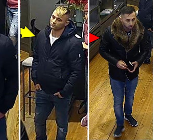 Nach diesen Männern wird gesucht.