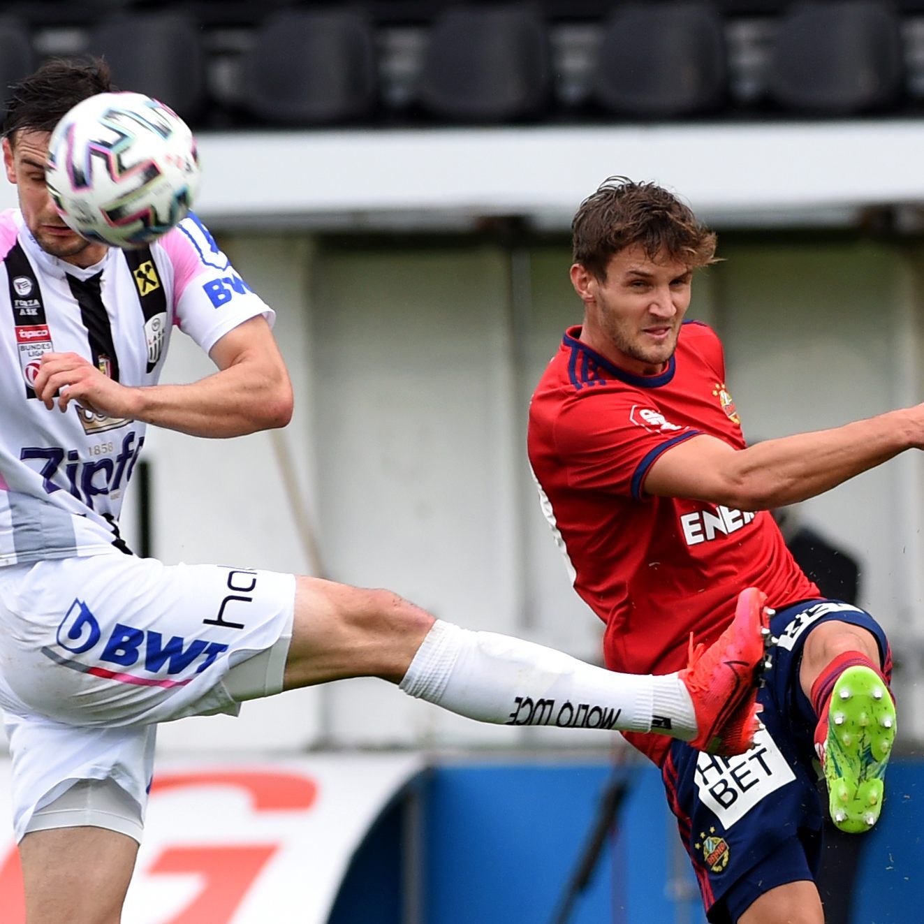 Rapid Wien traf kurz vor Ablauf der 90 Minuten zum 1:0.