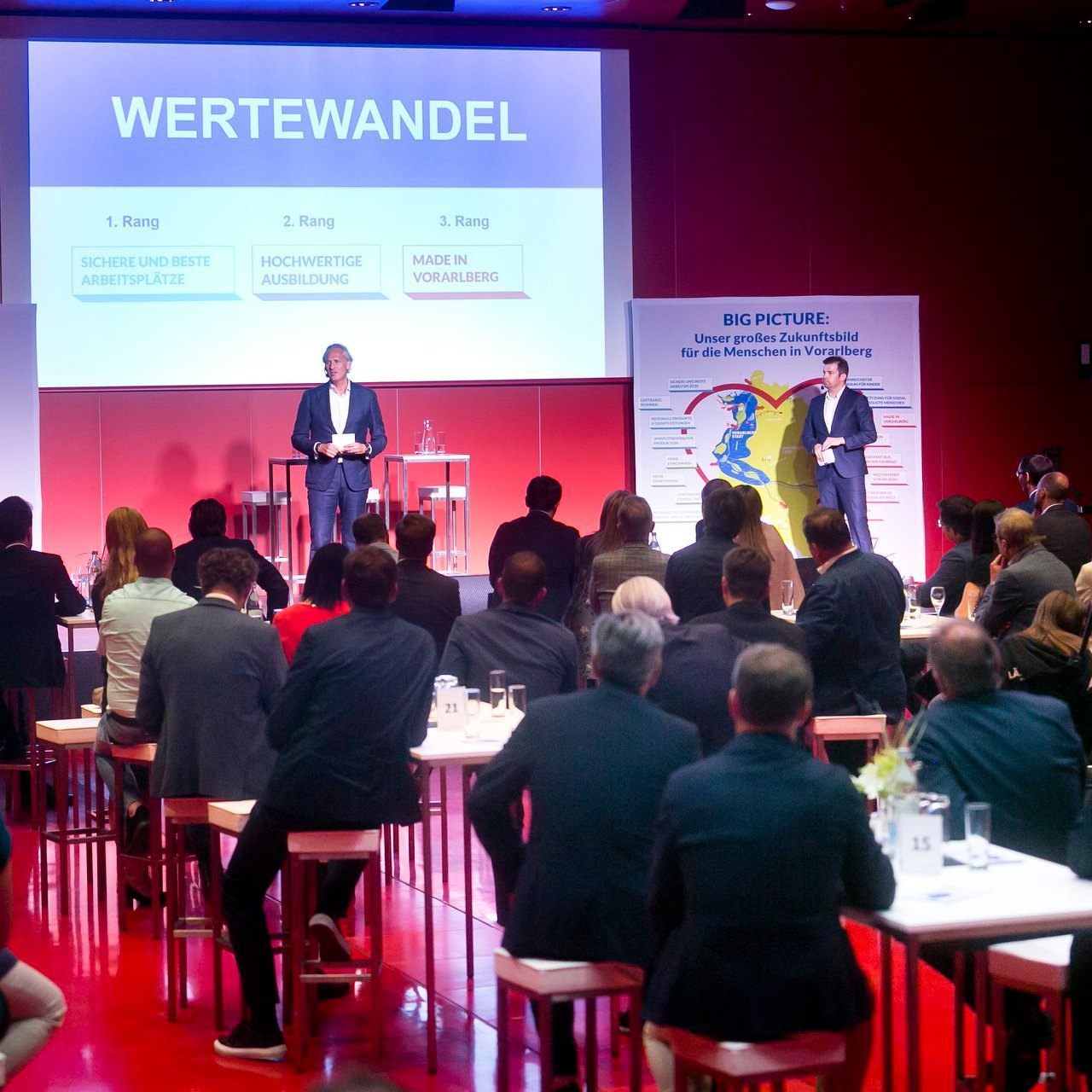 IV-Vorarlberg Präsident Martin Ohneberg präsentierte Erkenntnisse aus der Zukunftsumfrage