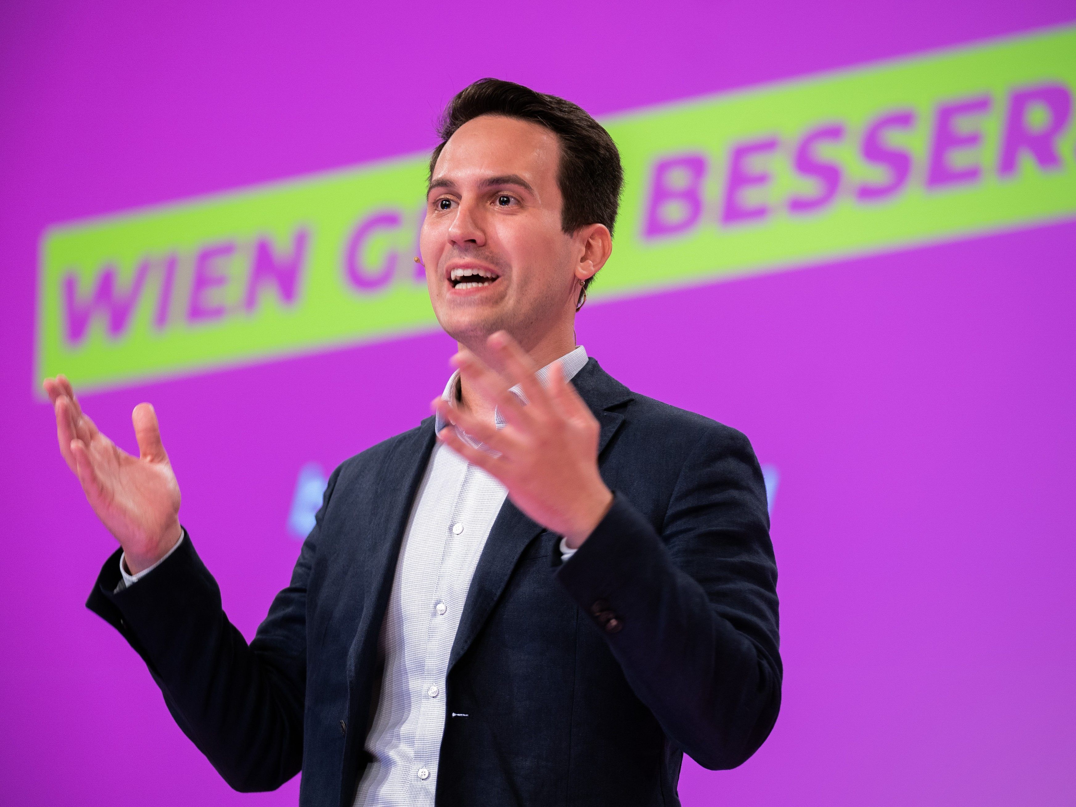 Christoph Wiederkehr geht als NEOS-Spitzenkandidat in die Wien-Wahl 2020. Christoph Wiederkehr geht als NEOS-Spitzenkandidat in die Wien-Wahl 2020.