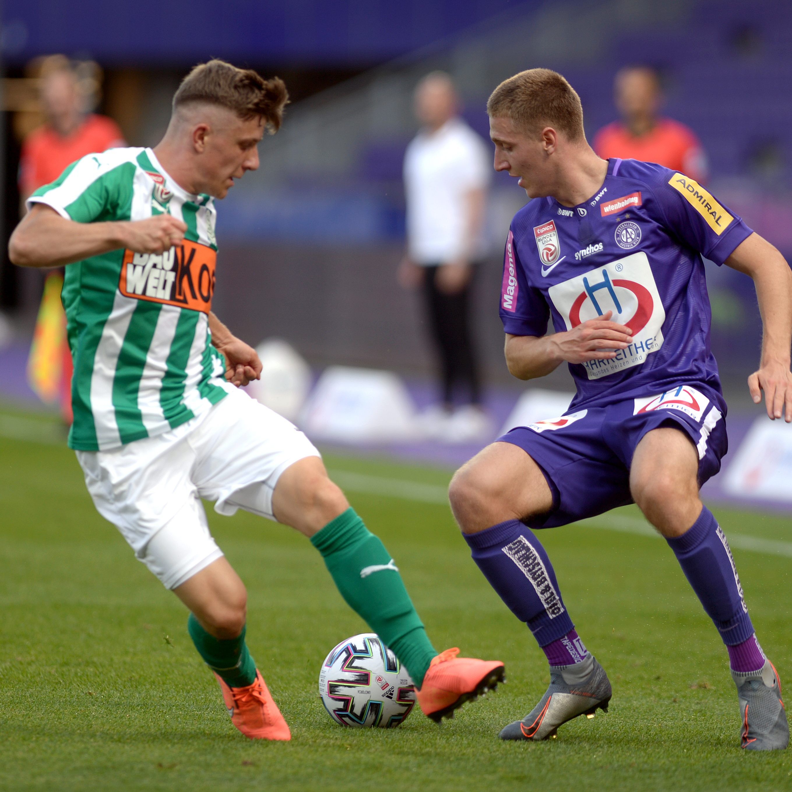 Austria Wien geht mit einem Erfolgserlebnis ins Play-off.
