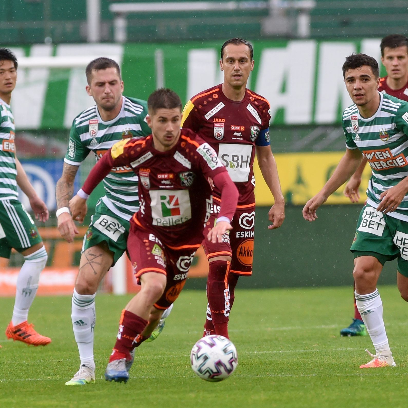 LIVE-Ticker zum Spiel WAC gegen Rapid Wien ab 17.00 Uhr.