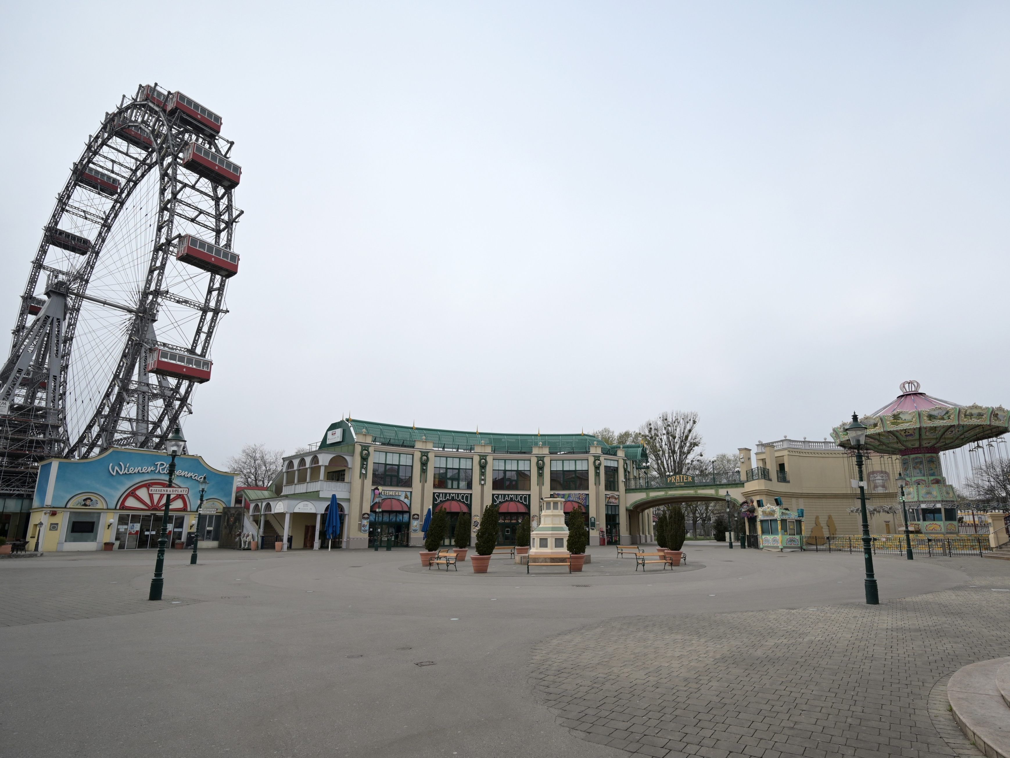 Der Mann soll zwei Mädchen im Wiener Prater sexuell belästigt haben.