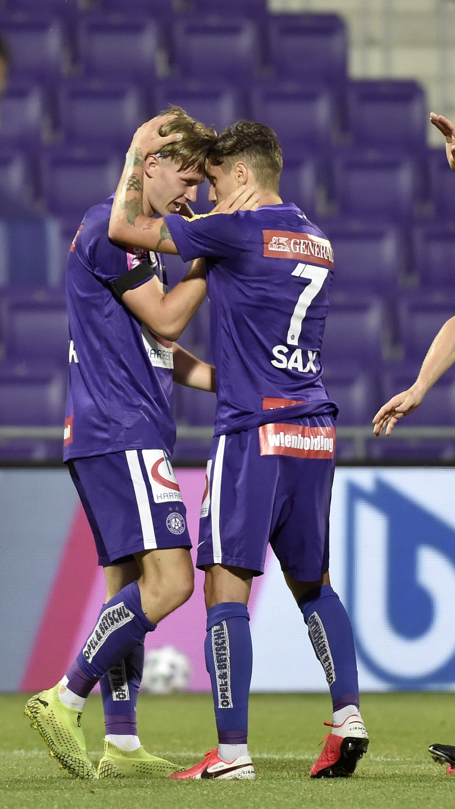 Wiener Austria nach 1:0-Heimsieg gegen Altach im Play-off-Finale