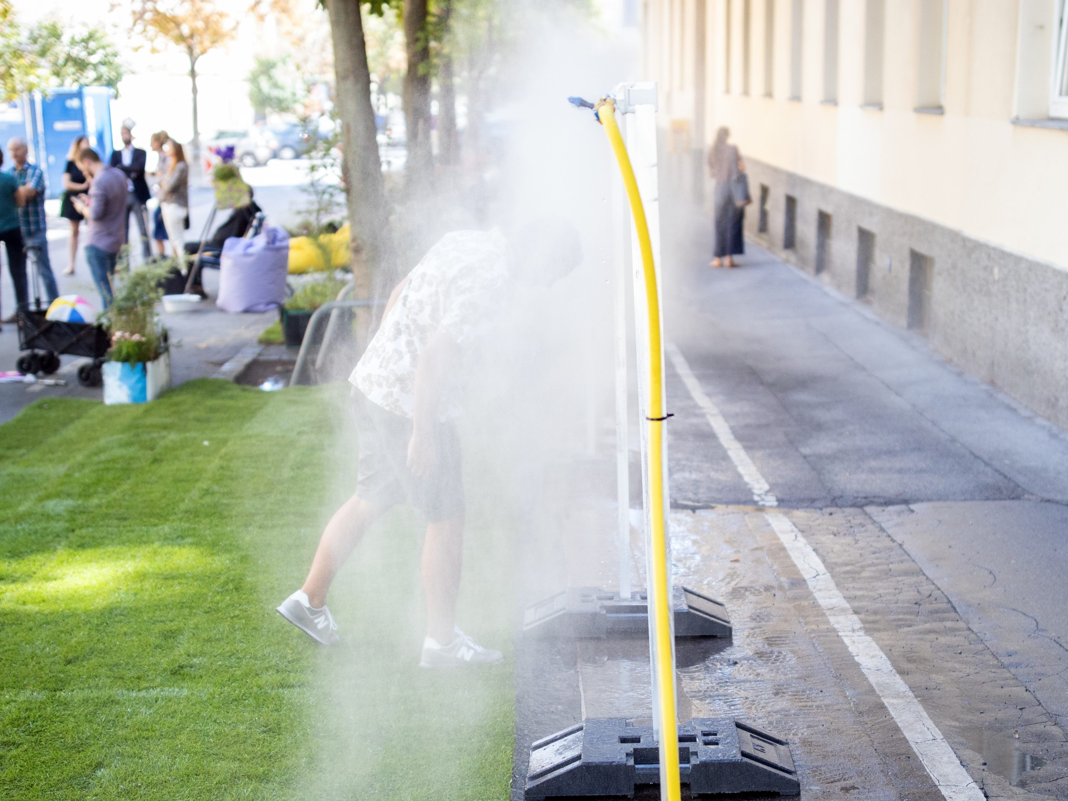 Mehrere "coole Straßen" sind wegen der Wasserqualität derzeit außer Betrieb.