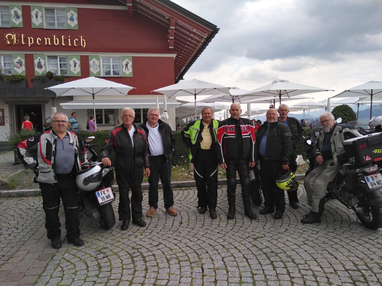 Die große Freiheit auf zwei Rädern genossen die Biker des Pensionistenverbandes Vorarlberg.