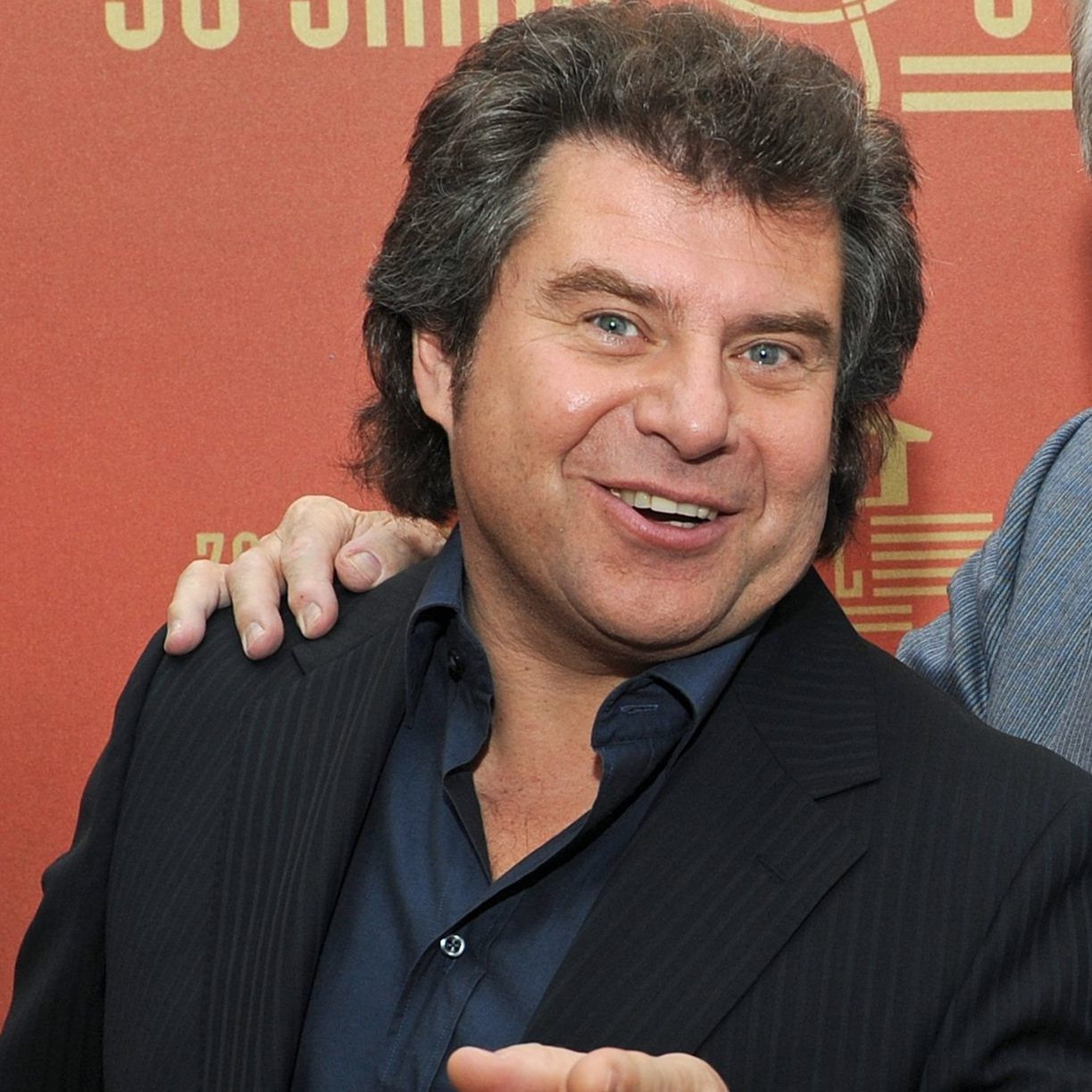 Andy Borg (l.) mit seinem "Musikantenstadl"-Vorgänger Karl Moik im Jahr 2011.