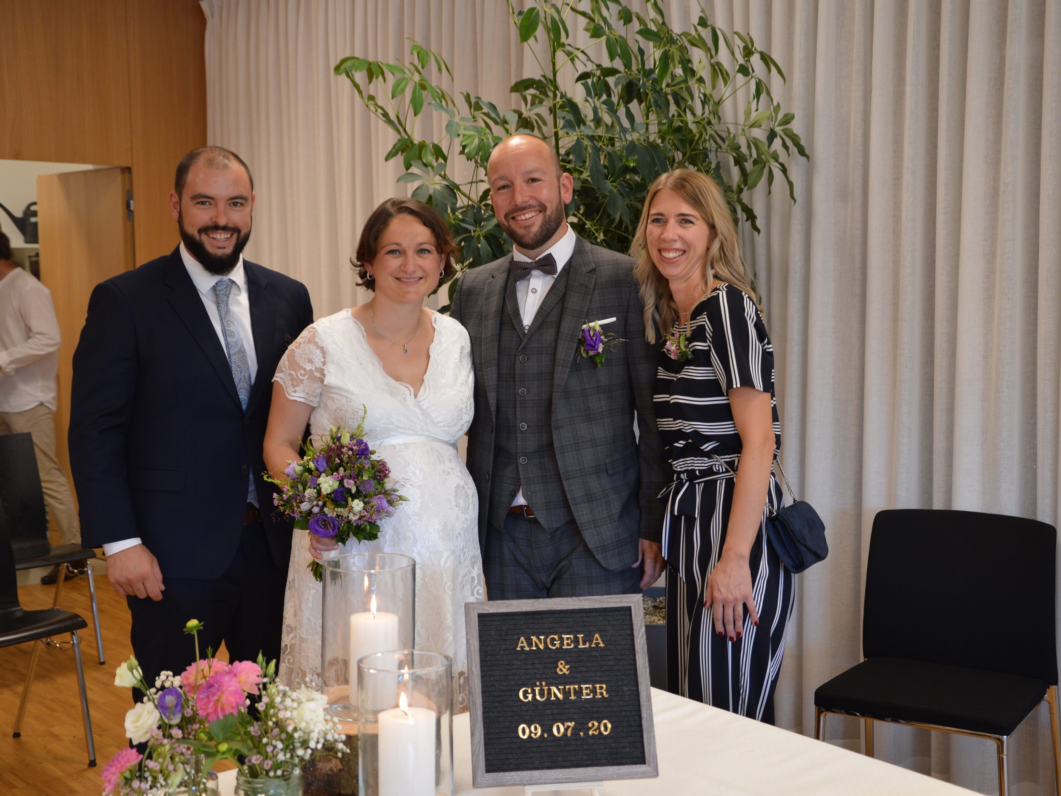 Angela Schüsslbauer und Günter Fels haben geheiratet. Angela Schüsslbauer und Günter Fels haben geheiratet.