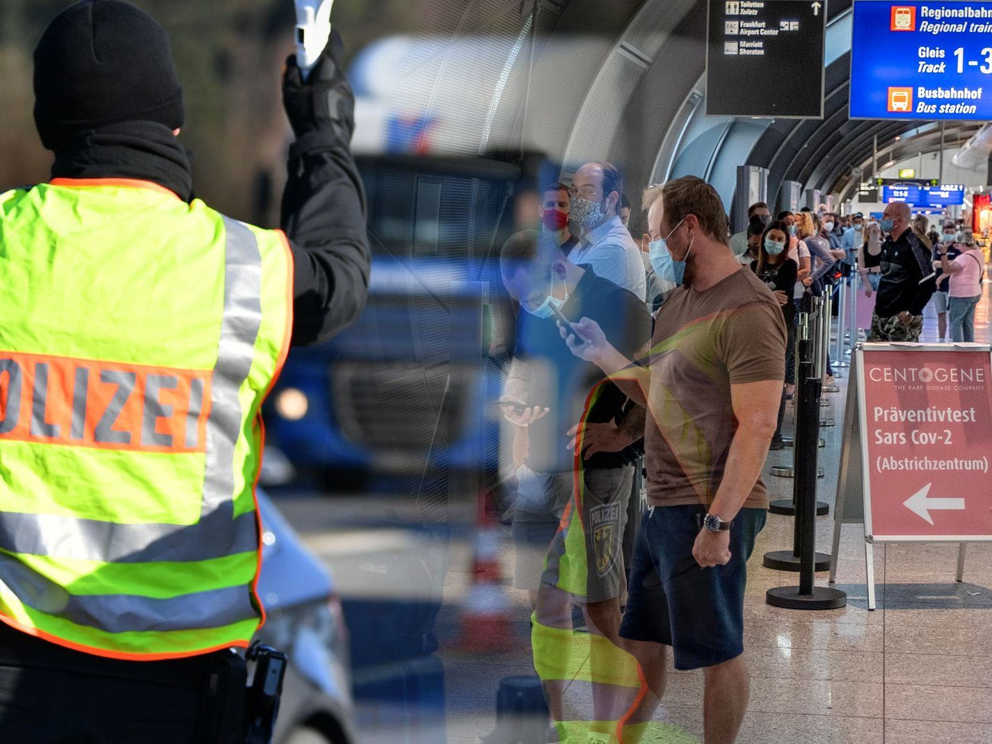 Es gelten zurzeit unterschiedliche Reisebeschränkungen zu Österreichs Nachbarländern.