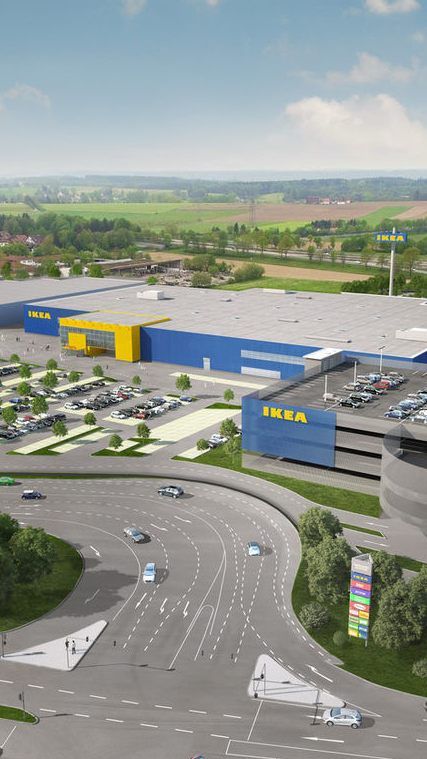 So hätte der Ikea aussehen sollen