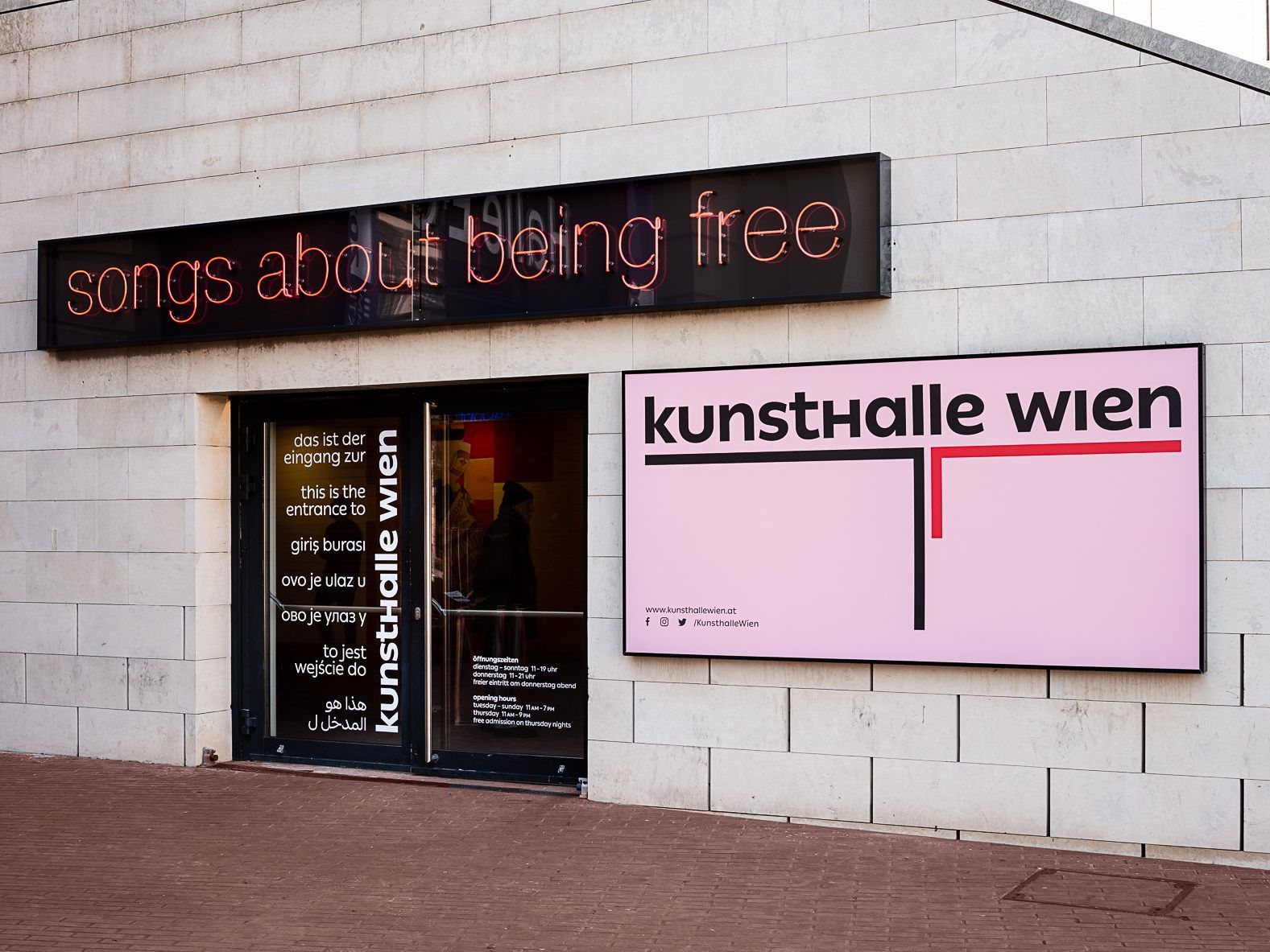 Pay as you wish gilt aktuell in der Kunsthalle Wien