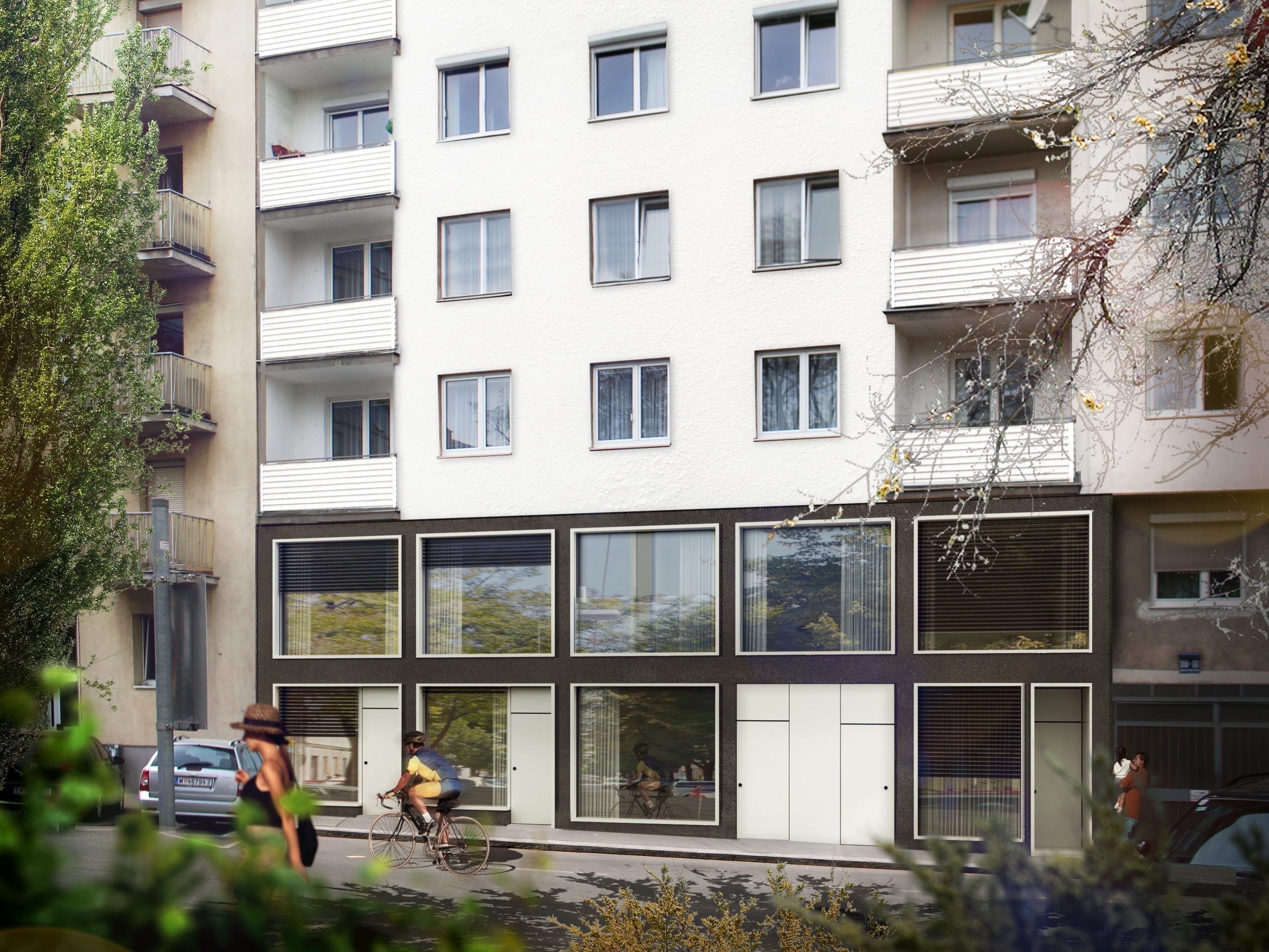 Das Acon Loft in Wien-Landstraße war vorher ein alter Billa.
