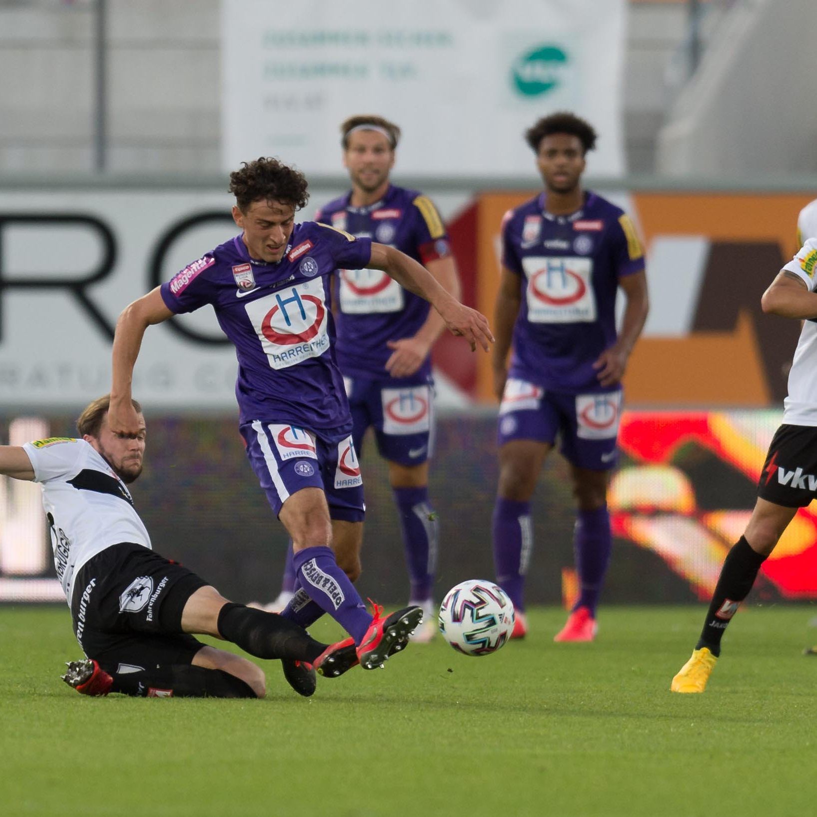 Die Wiener Austria konnte auswärts gegen Altach siegen.