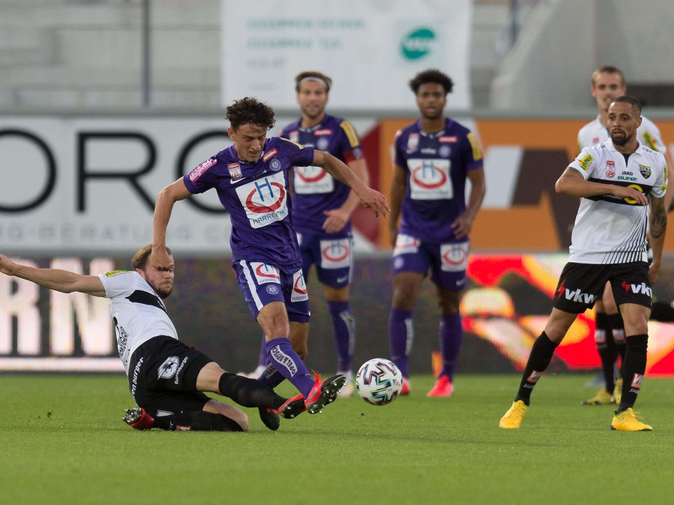 Die Wiener Austria konnte auswärts gegen Altach siegen.