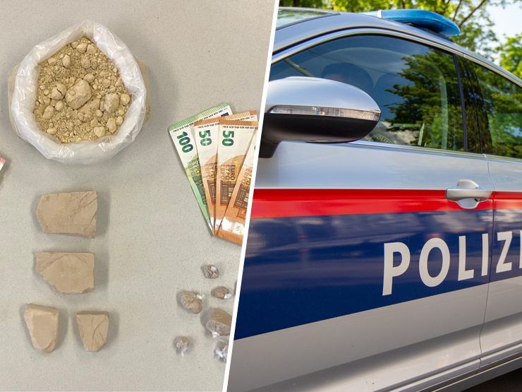 Bei der Hausdurchsuchung wurde Heroin und Bargeld sichergestellt.