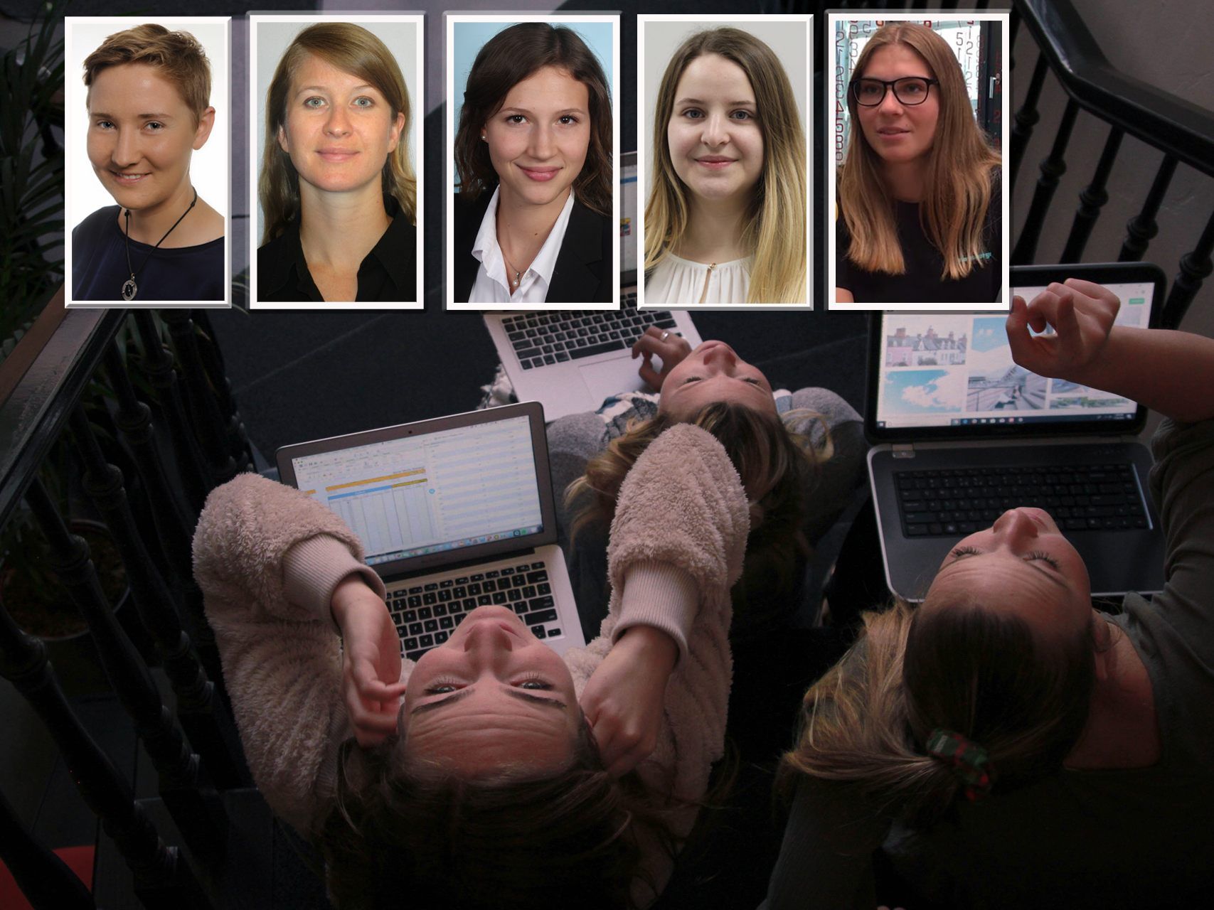 Fünf Frauen - fünf erfolgreiche Frauen in technischen Berufen.