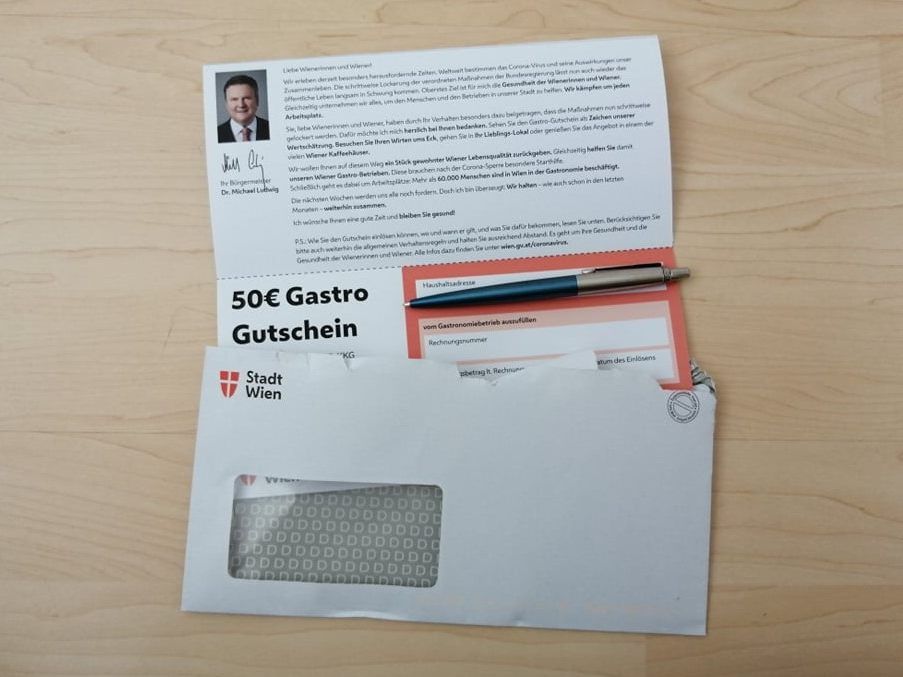 Über 300.000 Gastro-Gutscheine wurden schon eingelöst.