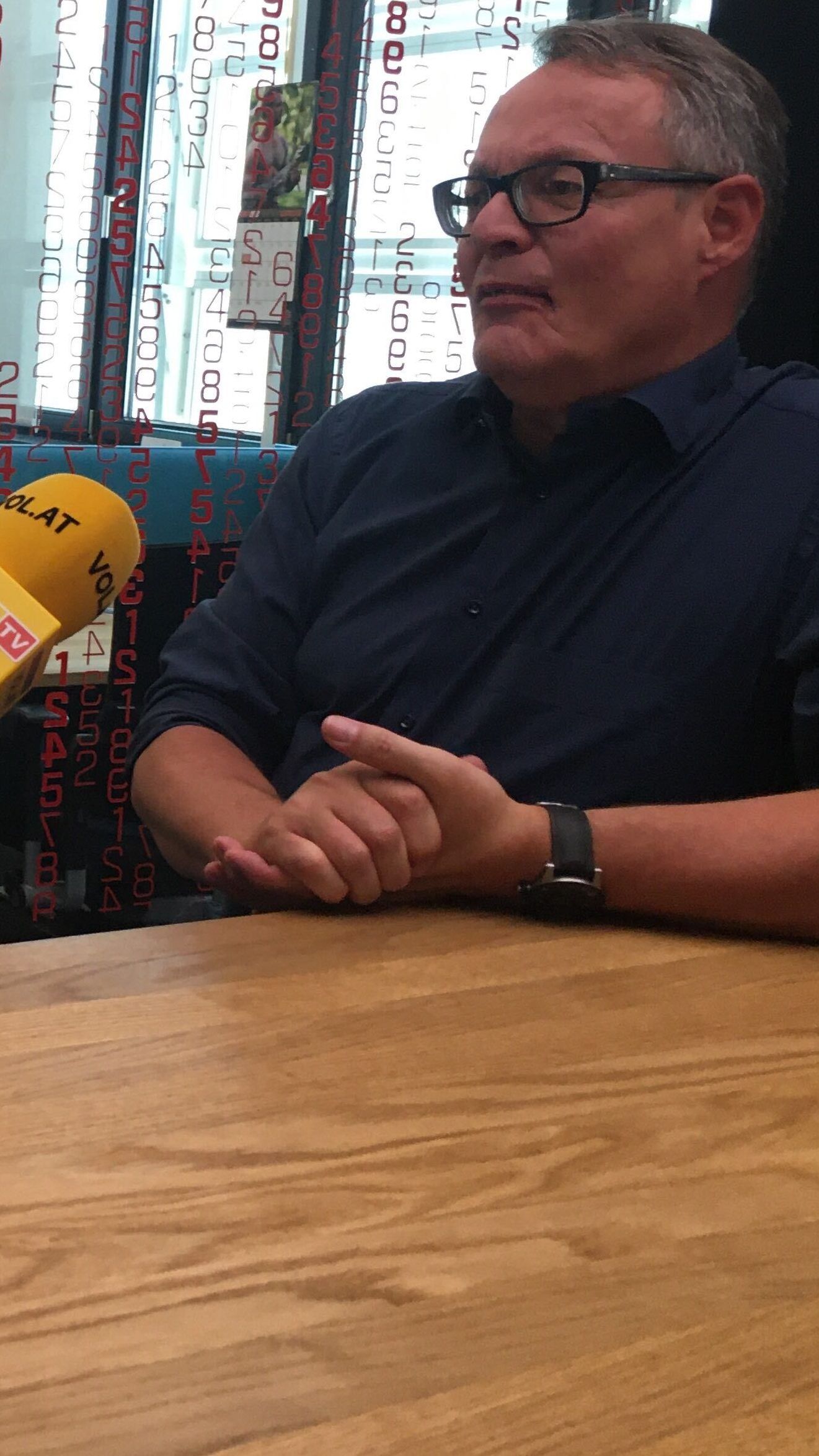 CR Marc Springer mit Christoph Gerster.