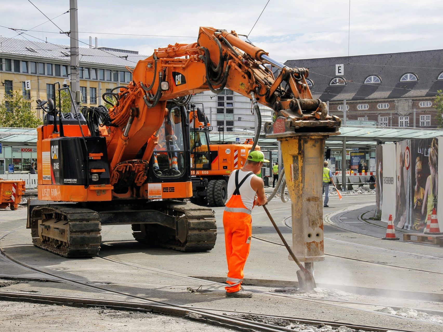 In Floridsdorf stehen Bauarbeiten an