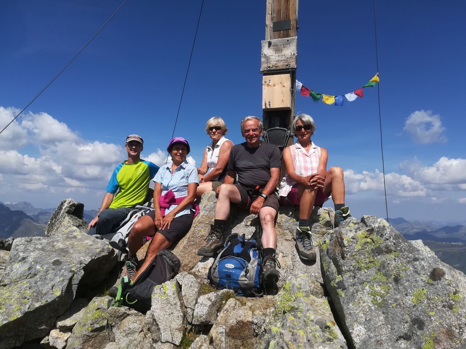 Naturfreunde auf der Vallüla