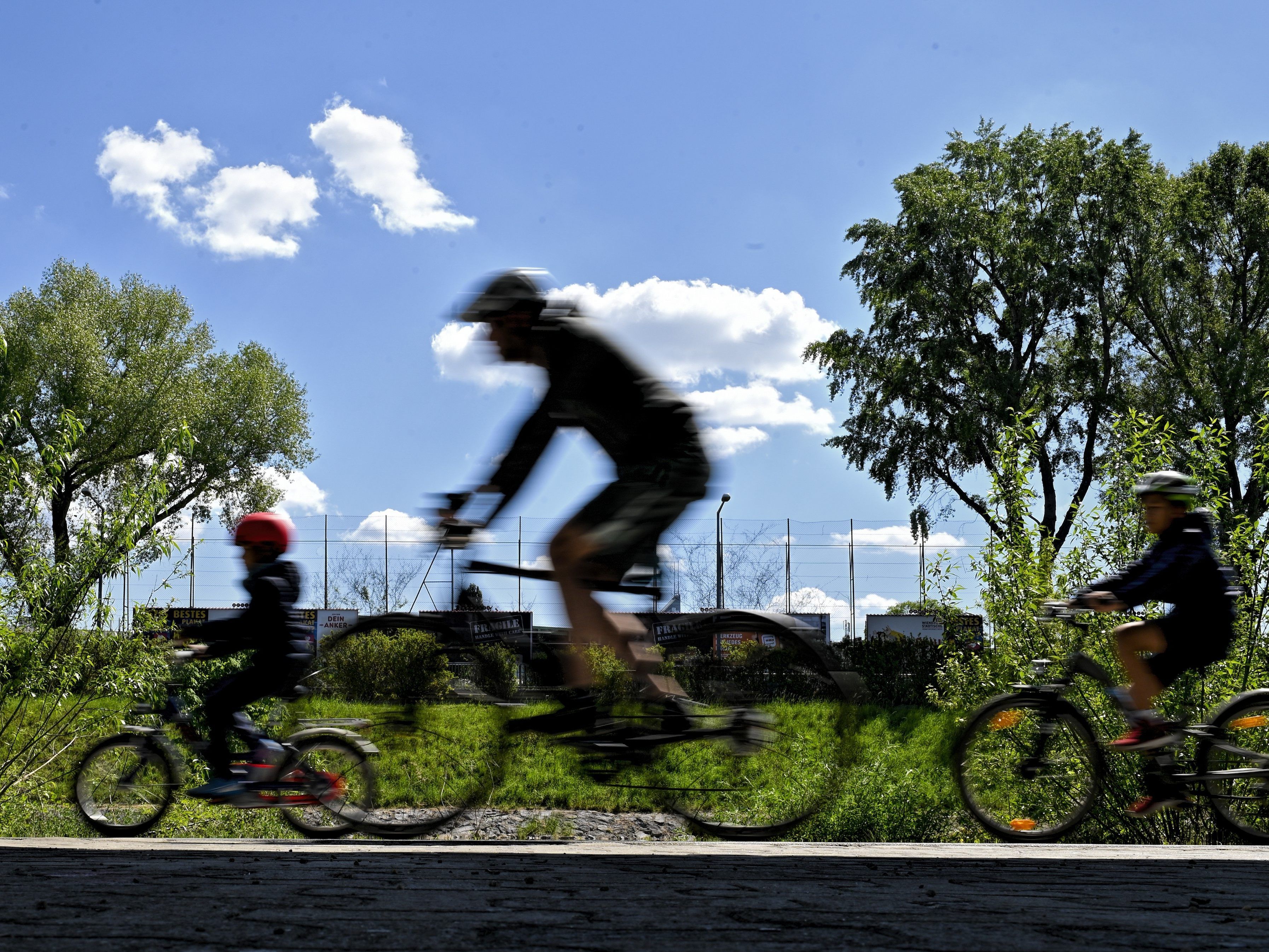 In Wien gab es um 17,3 Prozent mehr Radfahrer als 2019.