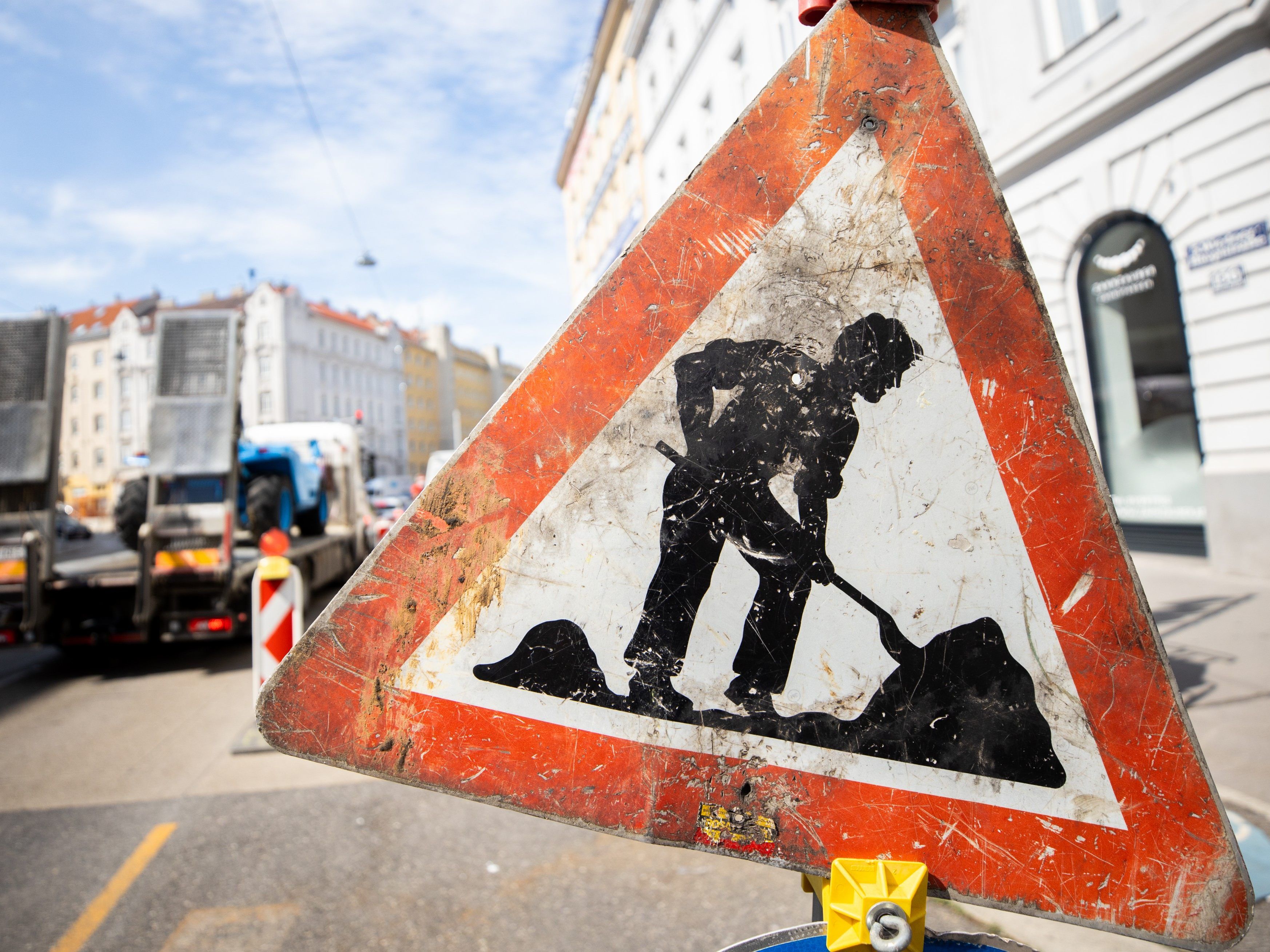 Die Bauarbeiten dauern bis 9. Oktober.